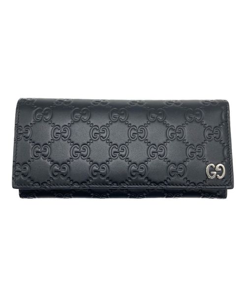 【中古・古着通販】GUCCI (グッチ) ロングウォレット グッチシマ