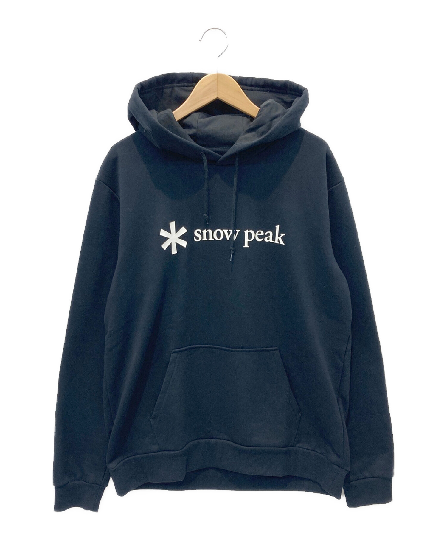 人気定番お得スノーピーク [used・試着] ☆ Printed Logo Sweat Pullover スウェットパーカー上下(Lサイズ)/セットアップ [良品]☆ Snow Peak スノーピーク