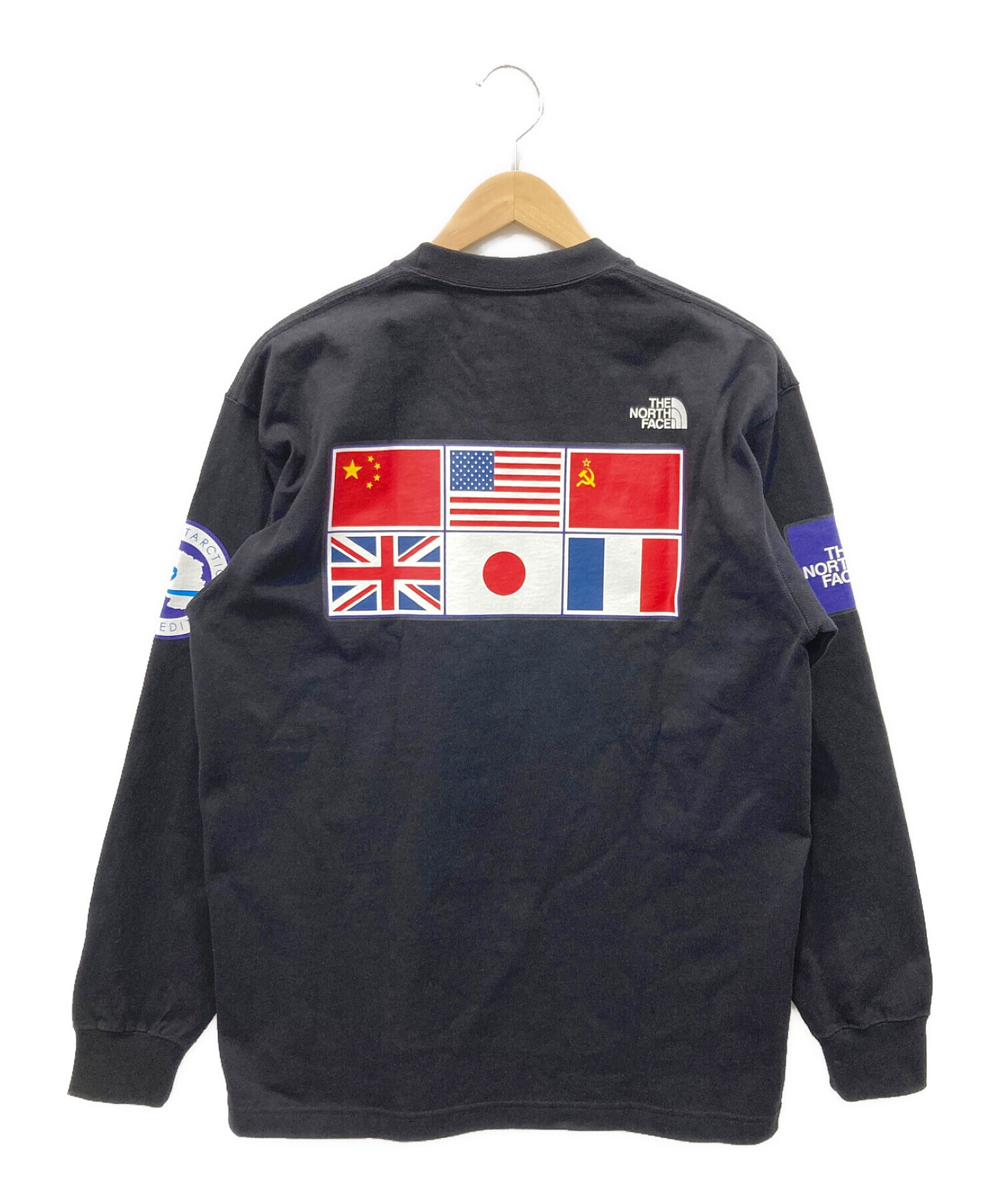 THE NORTH FACE (ザ ノース フェイス) L/S TRANS ANTARCTICA TEE ブラック サイズ:L