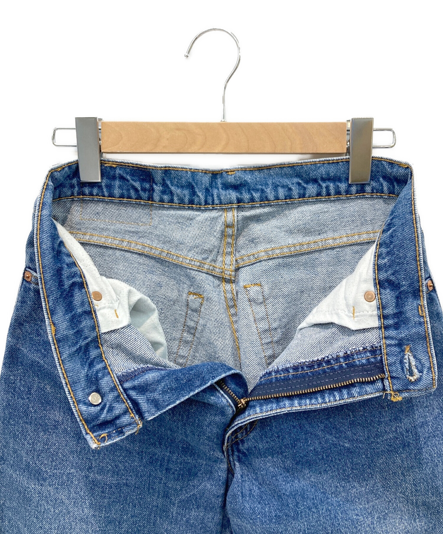 LEVI'S (リーバイス) テーパードデニムパンツ ブルー サイズ:W29×L32