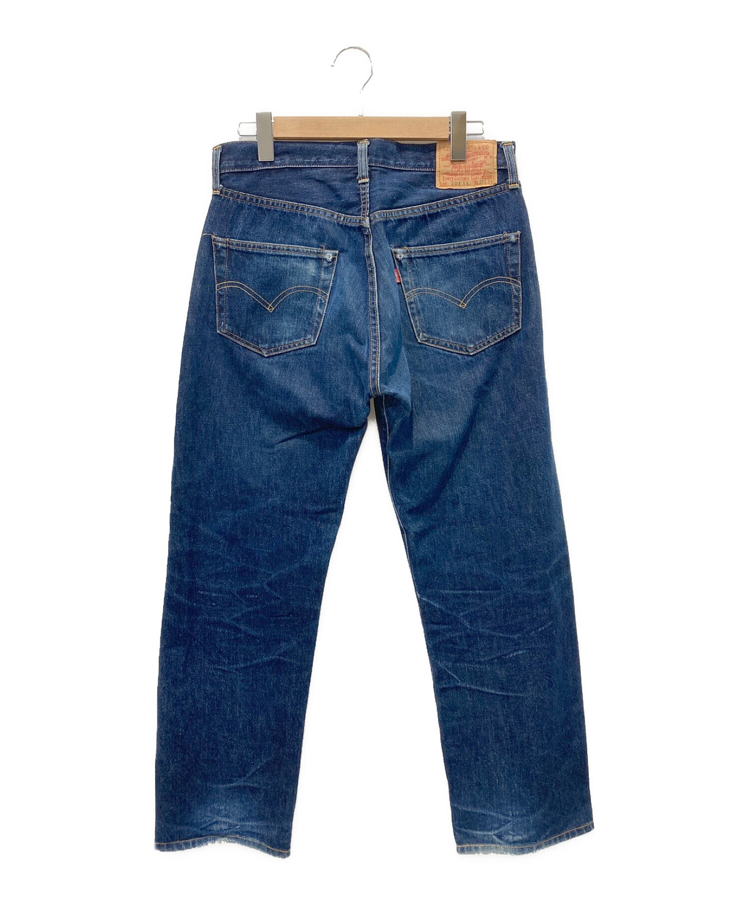 LEVI'S (リーバイス) 501XX復刻 ネイビー サイズ:W33×L36