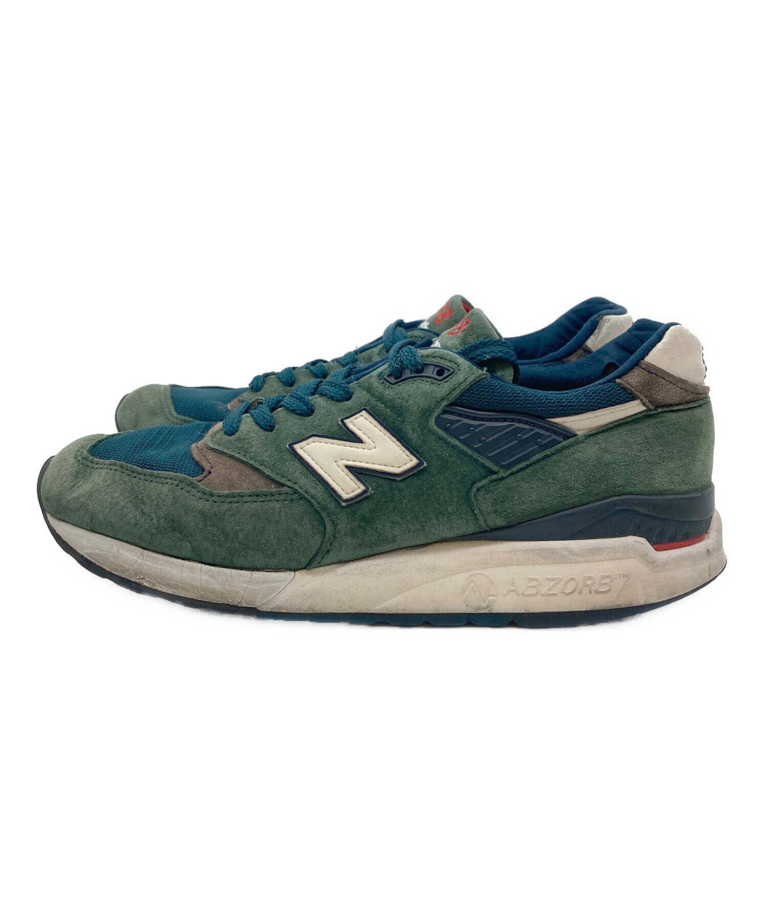 NEW BALANCE (ニューバランス) 998 Dark Green グリーン サイズ:US9 1/2