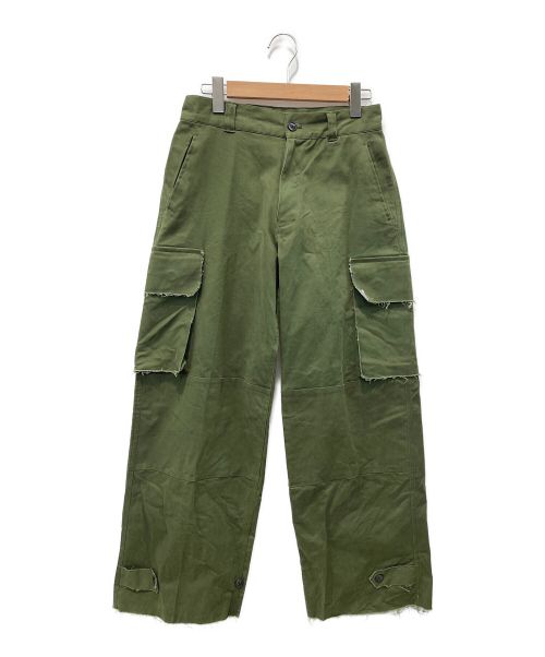 【中古・古着通販】soerte (ソエルテ) Wide straight military pants