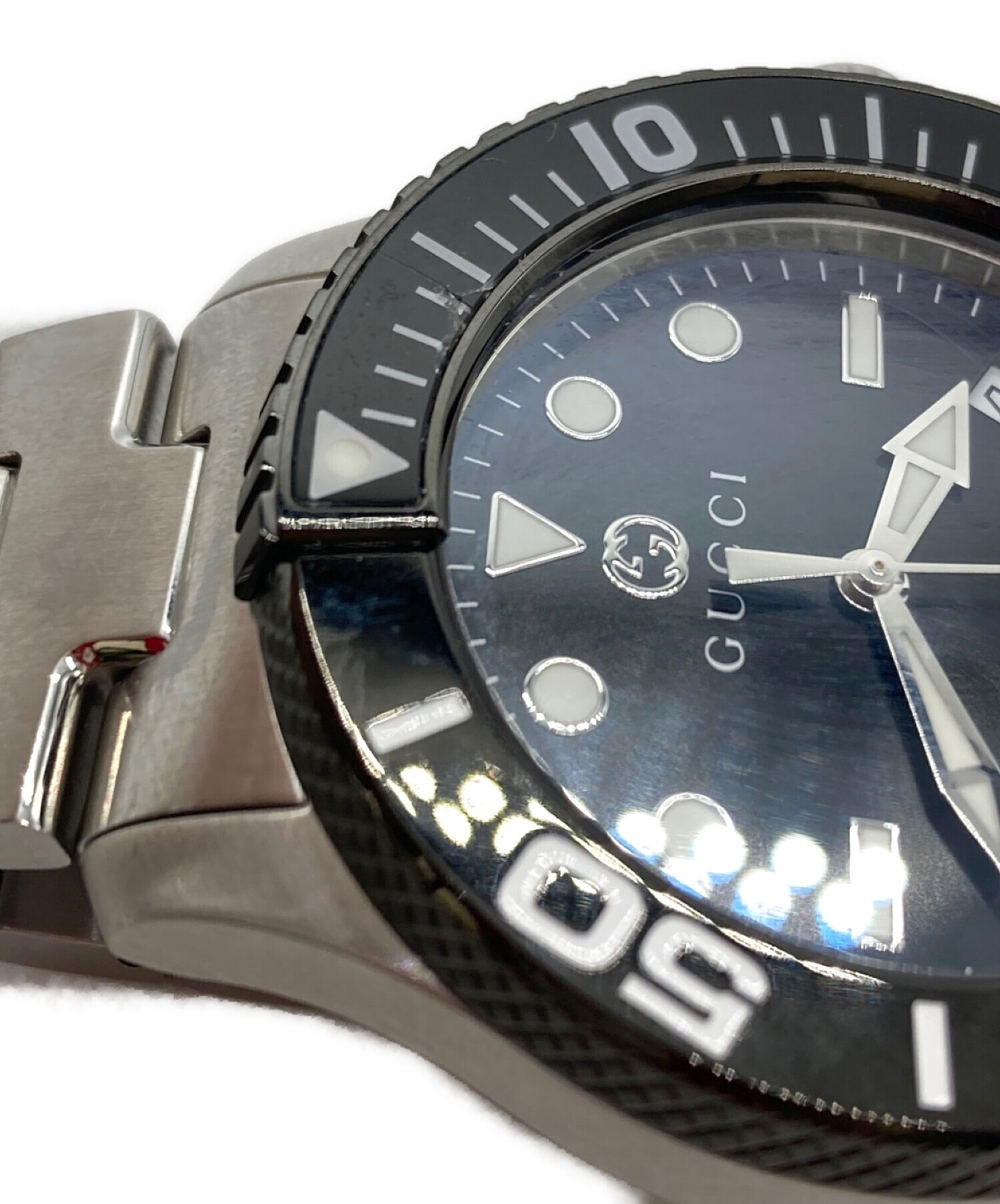 GUCCI【新品】腕時計 グッチ ダイバー ブラック YA126279 メンズ