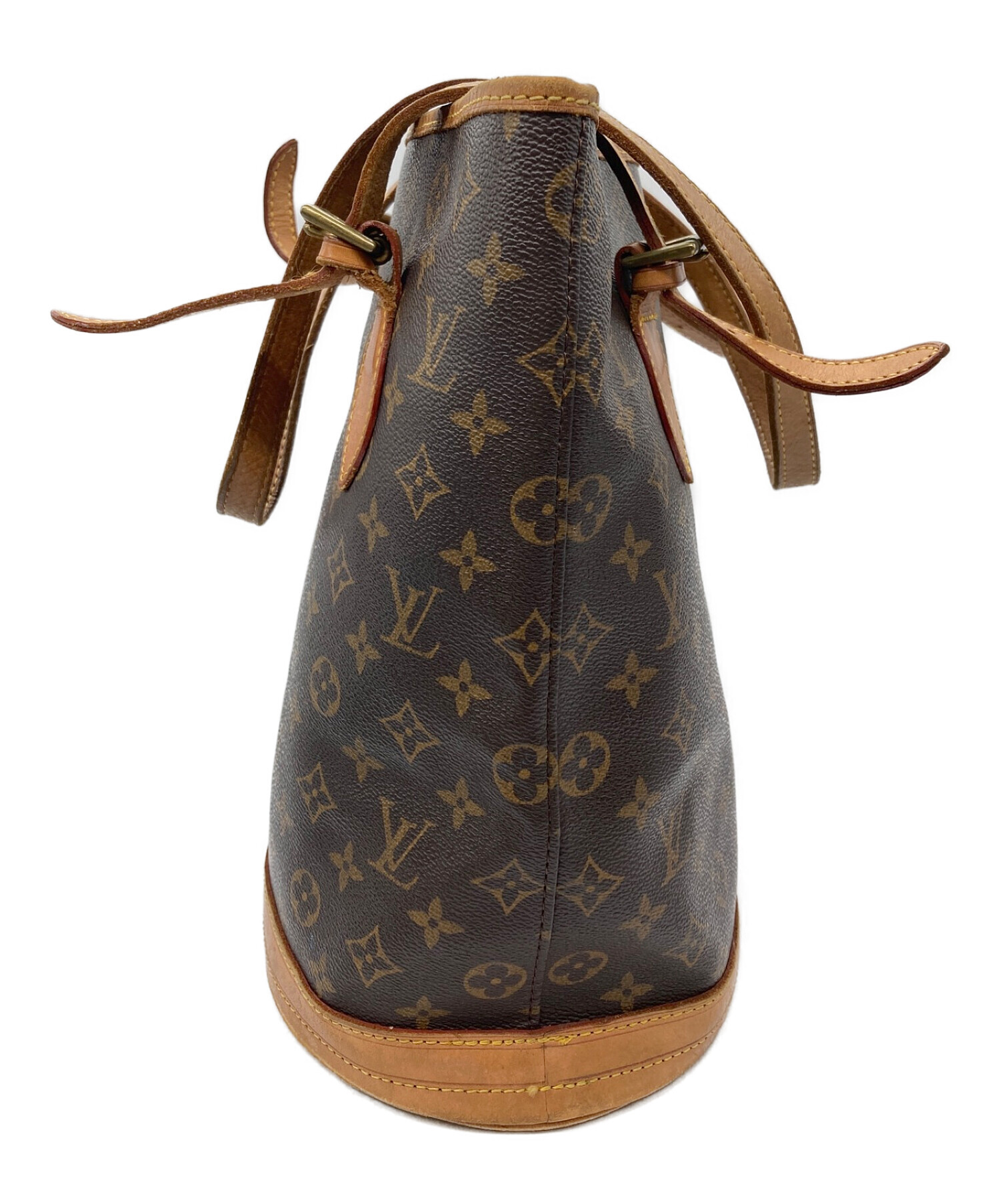 中古・古着通販】LOUIS VUITTON (ルイ ヴィトン) モノグラム バケットGM ブラウン サイズ:GM｜ブランド・古着通販  トレファク公式【TREFAC FASHION】スマホサイト