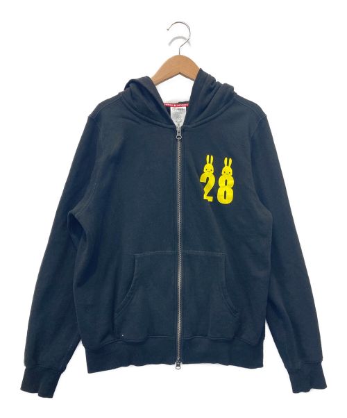 中古・古着通販】CUNE (キューン) 28th ZIP PARKA 背景28匹 ブラック