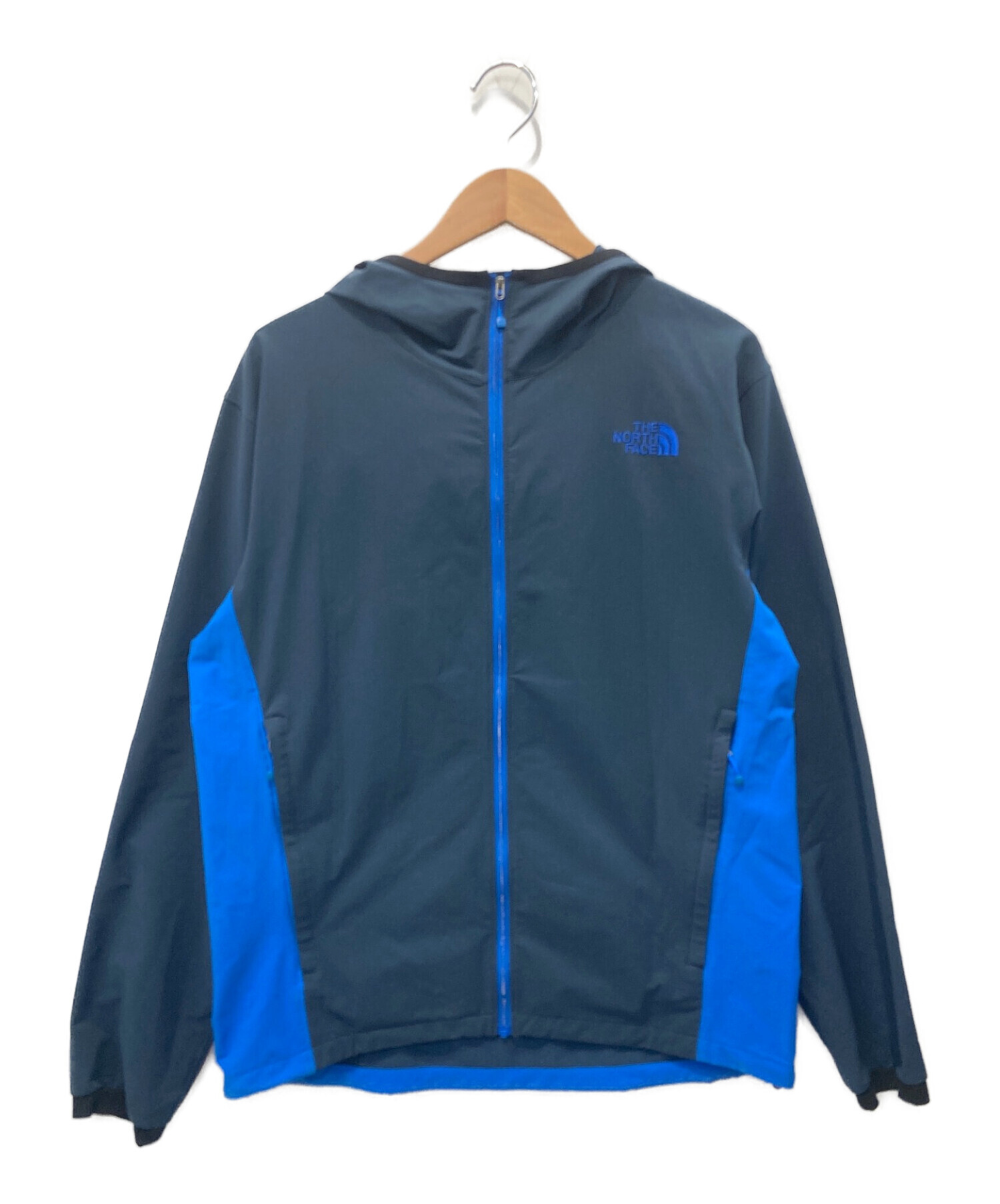 THE NORTH FACE (ザ ノース フェイス) V3 LIGHT HOODIE ネイビー×ブルー サイズ:L