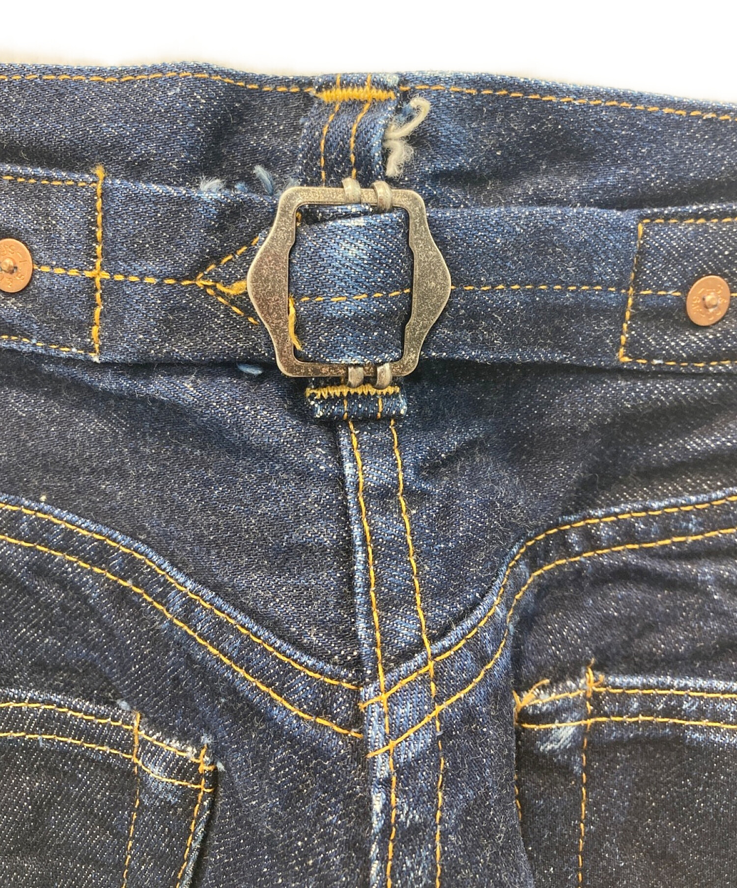 中古・古着通販】LEVI'S (リーバイス) 201XXデニムパンツ ネイビー