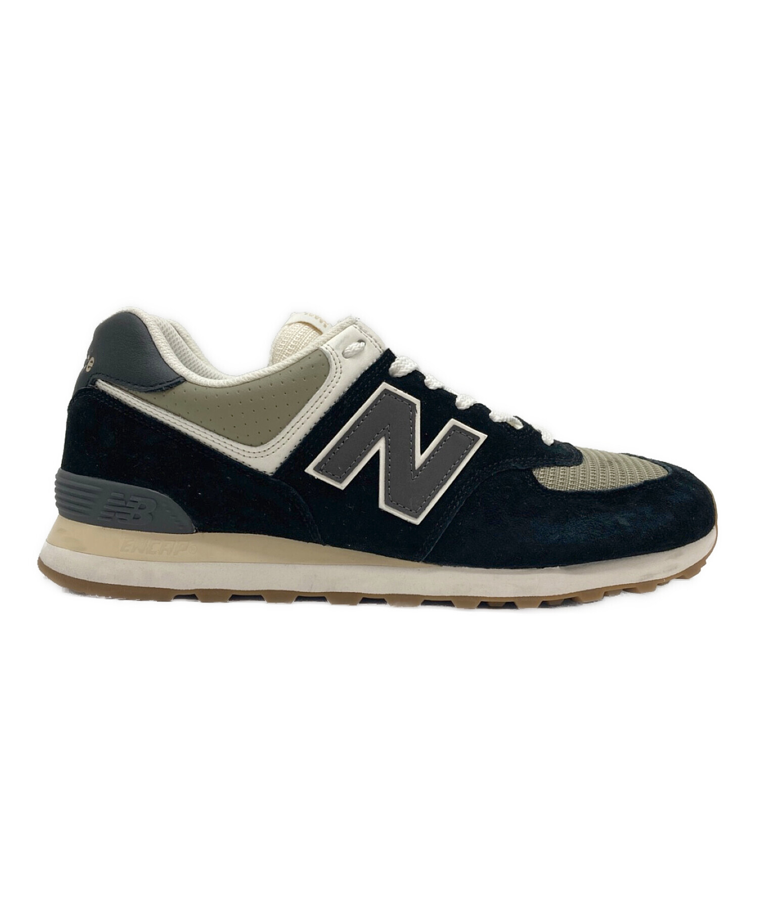 中古・古着通販】NEW BALANCE (ニューバランス) 574 ブラック×ホワイト 