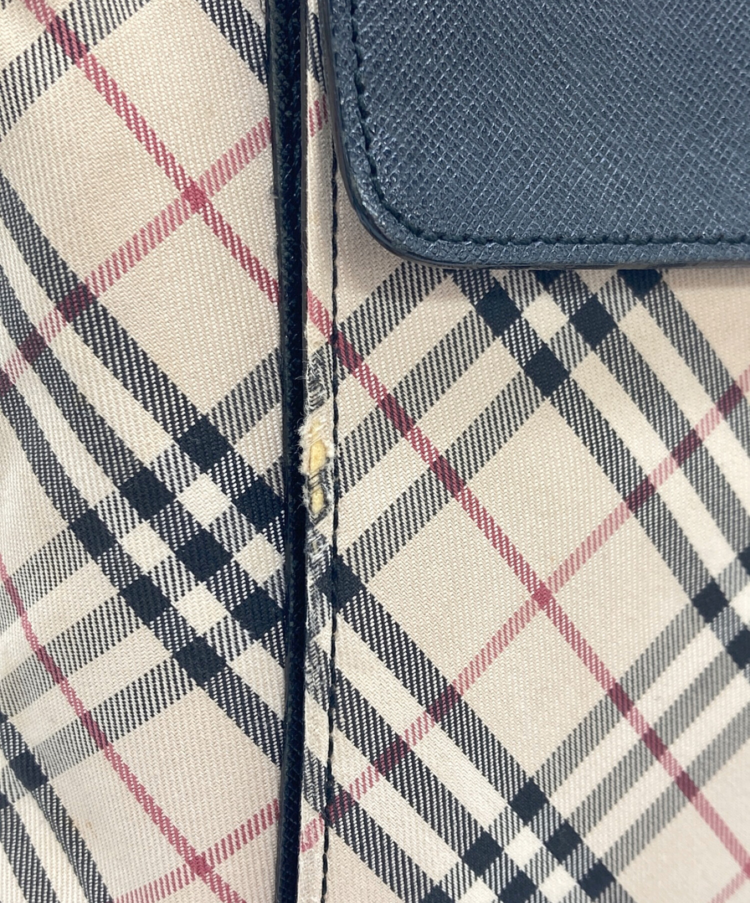 中古・古着通販】BURBERRY (バーバリー) ノバチェックショルダーバッグ 