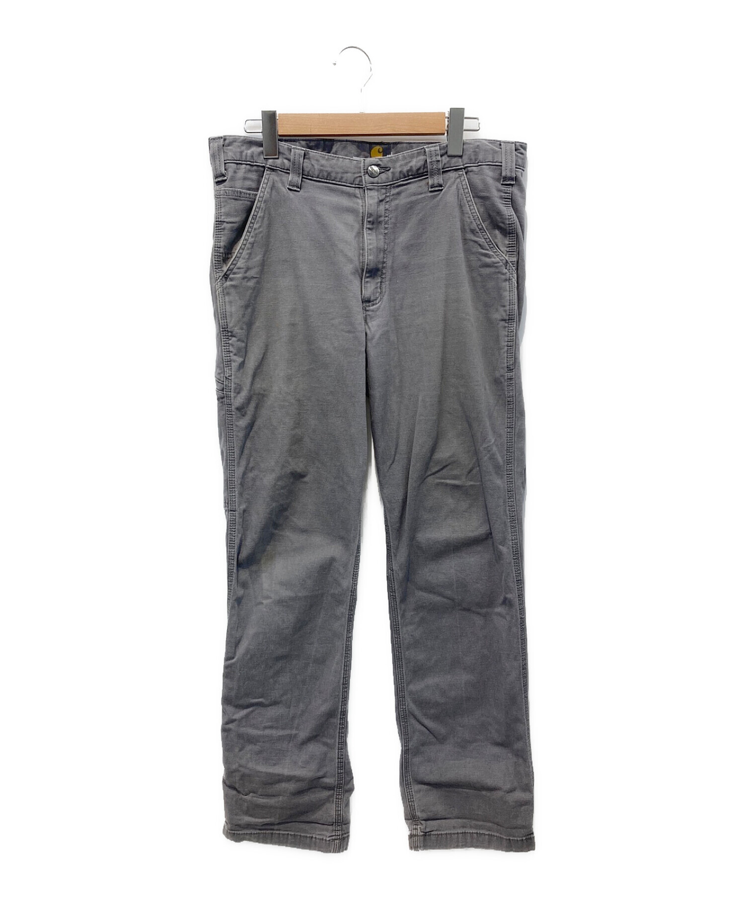 CarHartt (カーハート) RUGGED FLEX RIGBY DUNGAREE PANT グレー サイズ:34×32