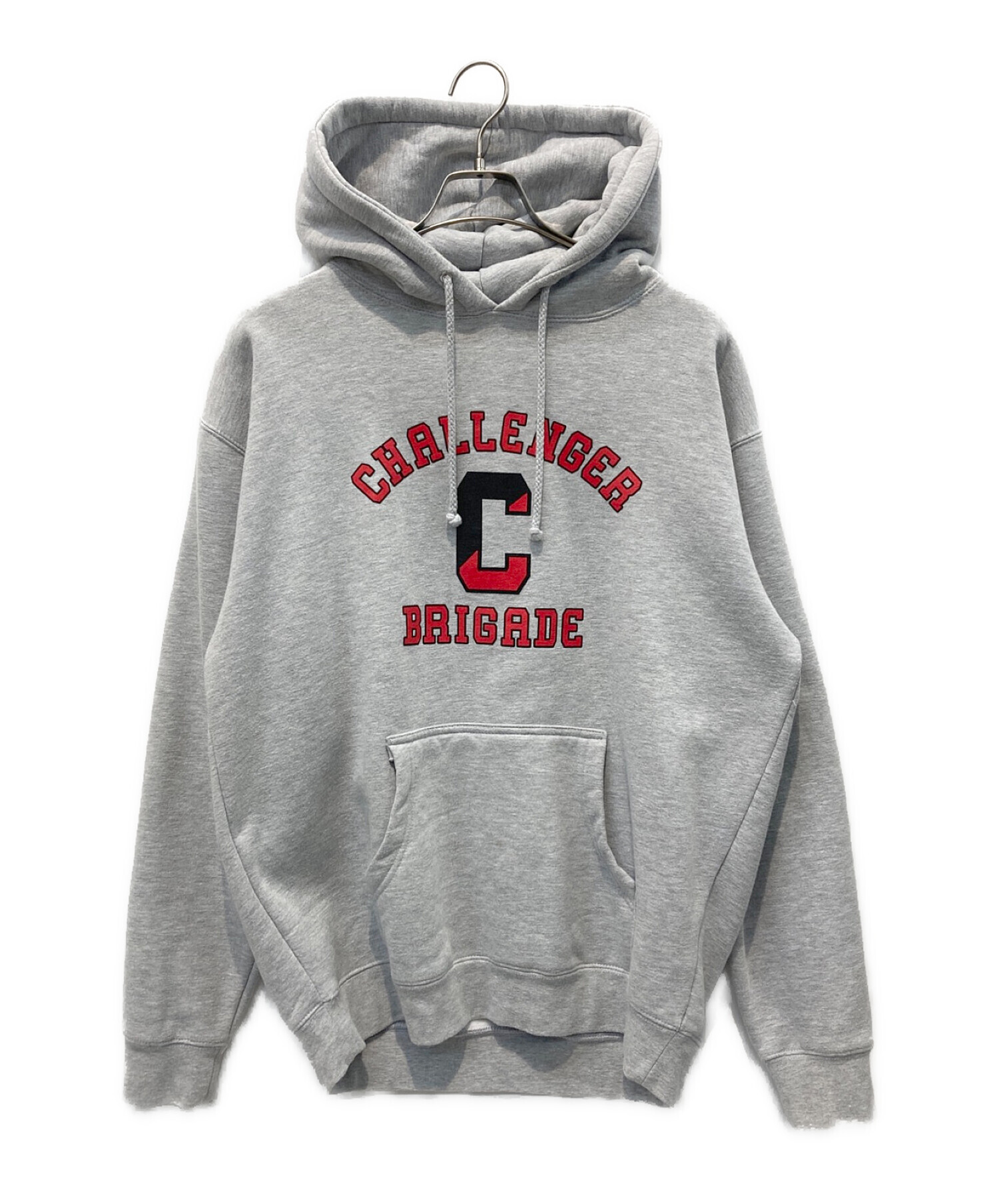 中古・古着通販】CHALLENGER (チャレンジャー) COLLEGE HOODIE グレー