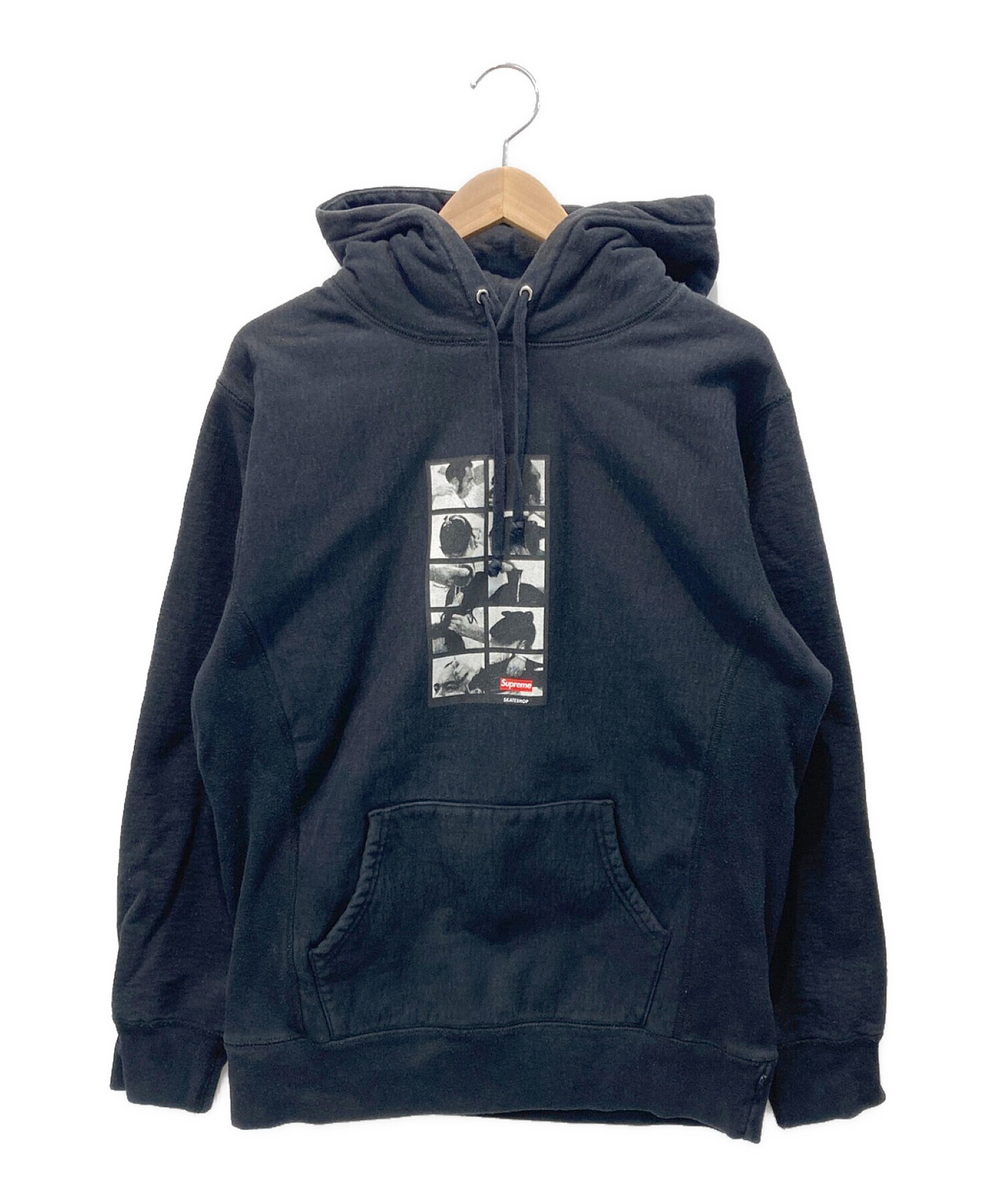 Supreme (シュプリーム) Sumo Hooded Sweatshirt ブラック サイズ:L