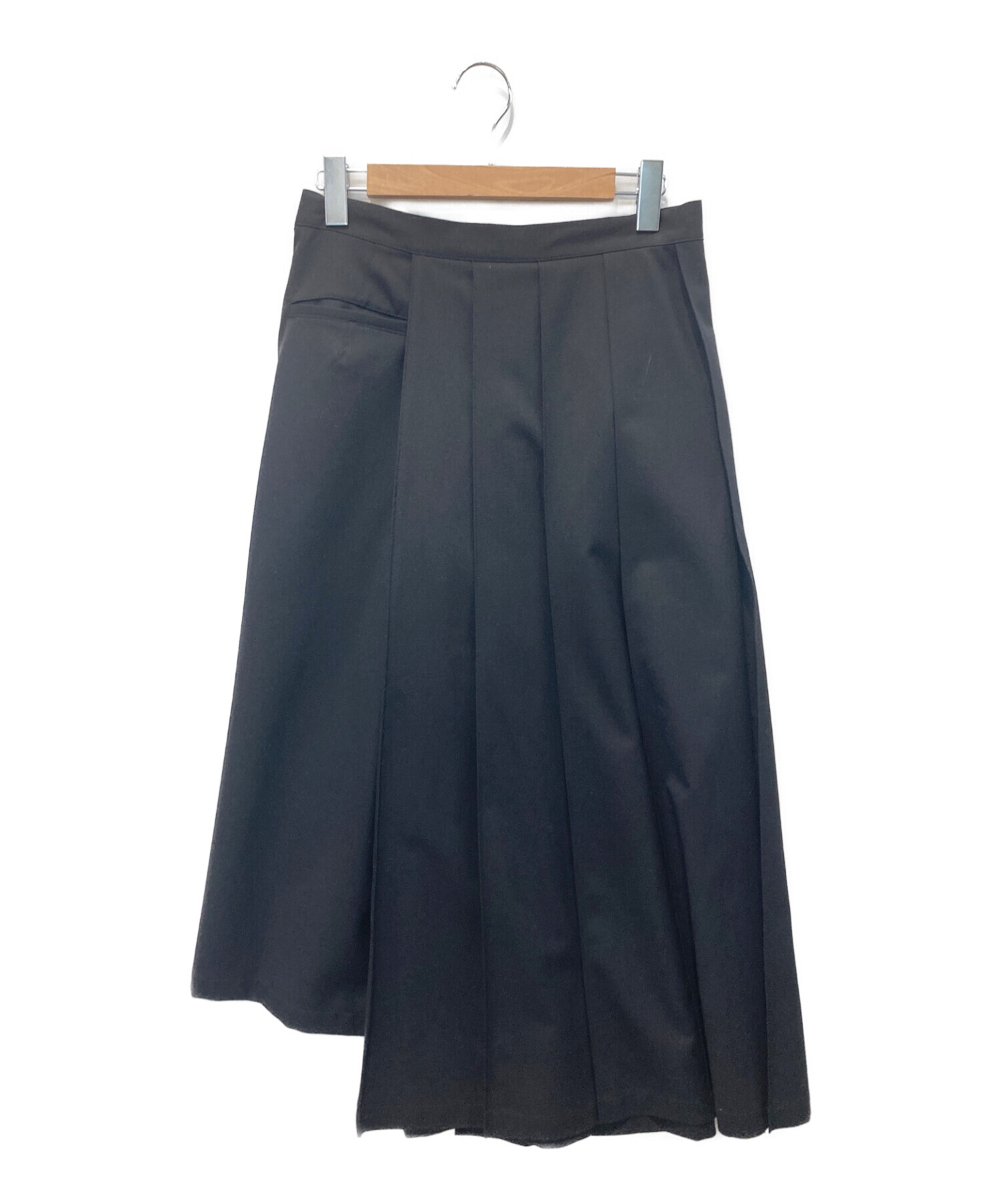 Y-3 (ワイスリー) W CLASSIC REFINED WOOL STRETCH SKORT ブラック サイズ:S