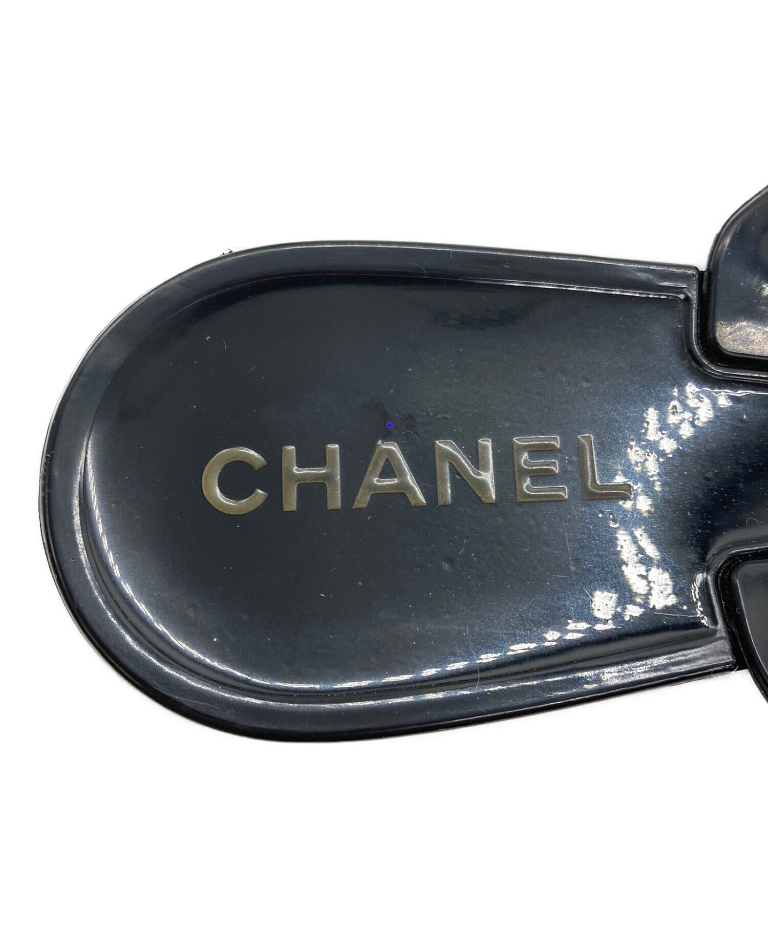 中古・古着通販】CHANEL (シャネル) カメリアビーチサンダル ブラック サイズ:39｜ブランド・古着通販 トレファク公式【TREFAC  FASHION】スマホサイト