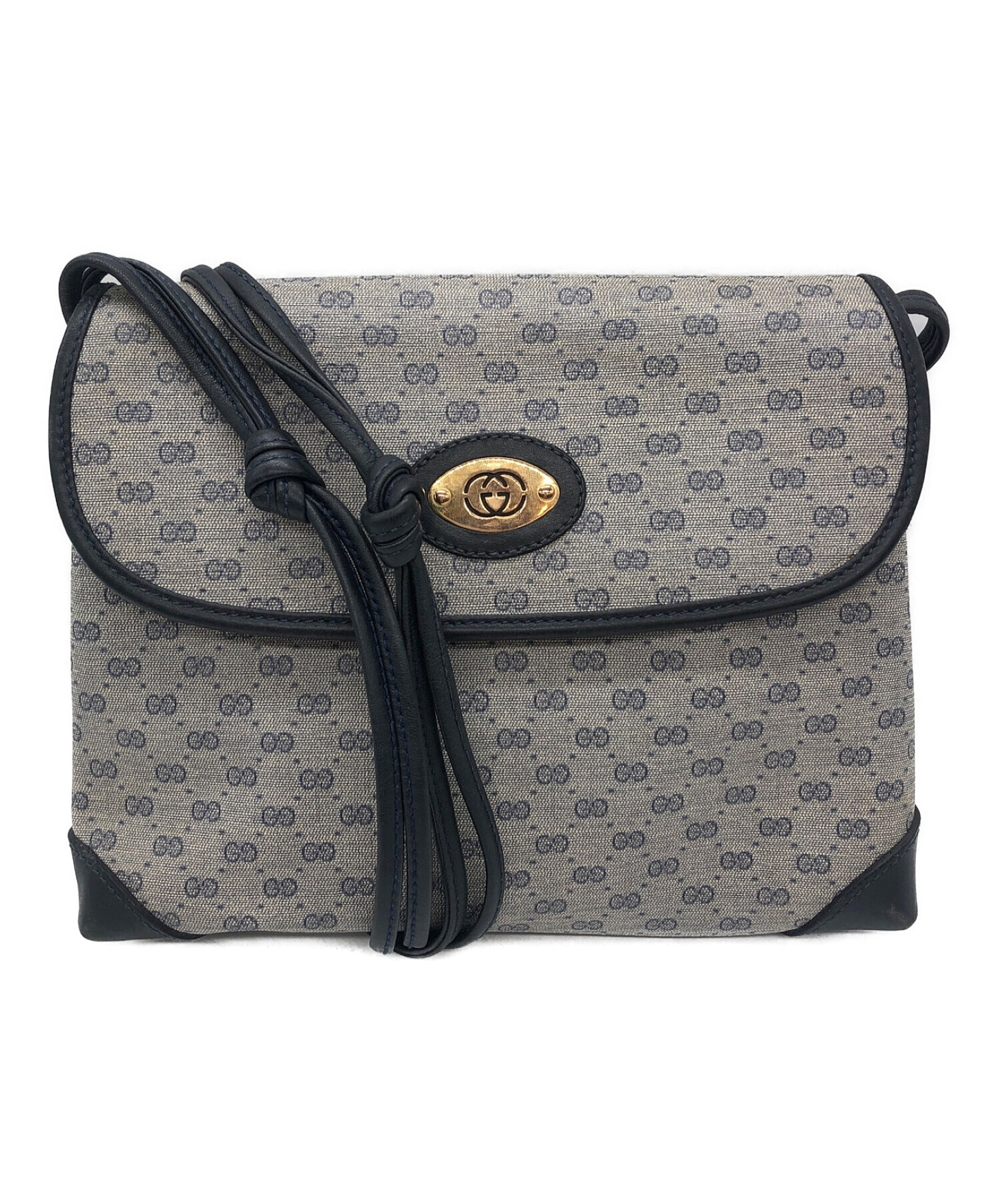 中古・古着通販】GUCCI (グッチ) オールドショルダーバッグ ブルー