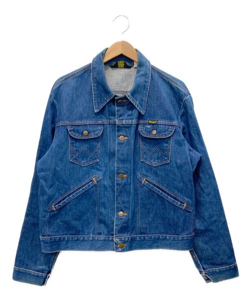 【中古・古着通販】Wrangler (ラングラー) デニムジャケット ブルー 