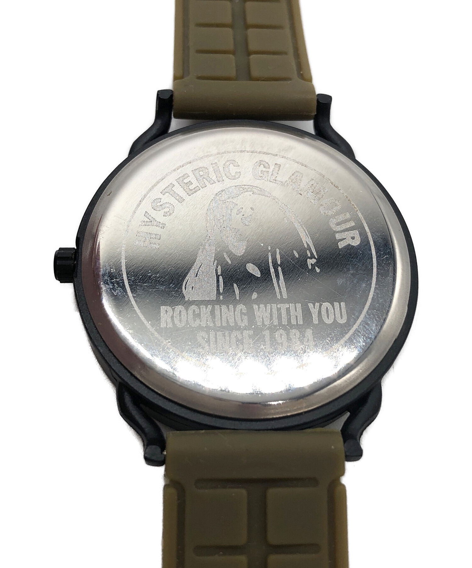 本物品質の GLAMOUR HYSTERIC 腕時計 中古 古着 ヒステリック