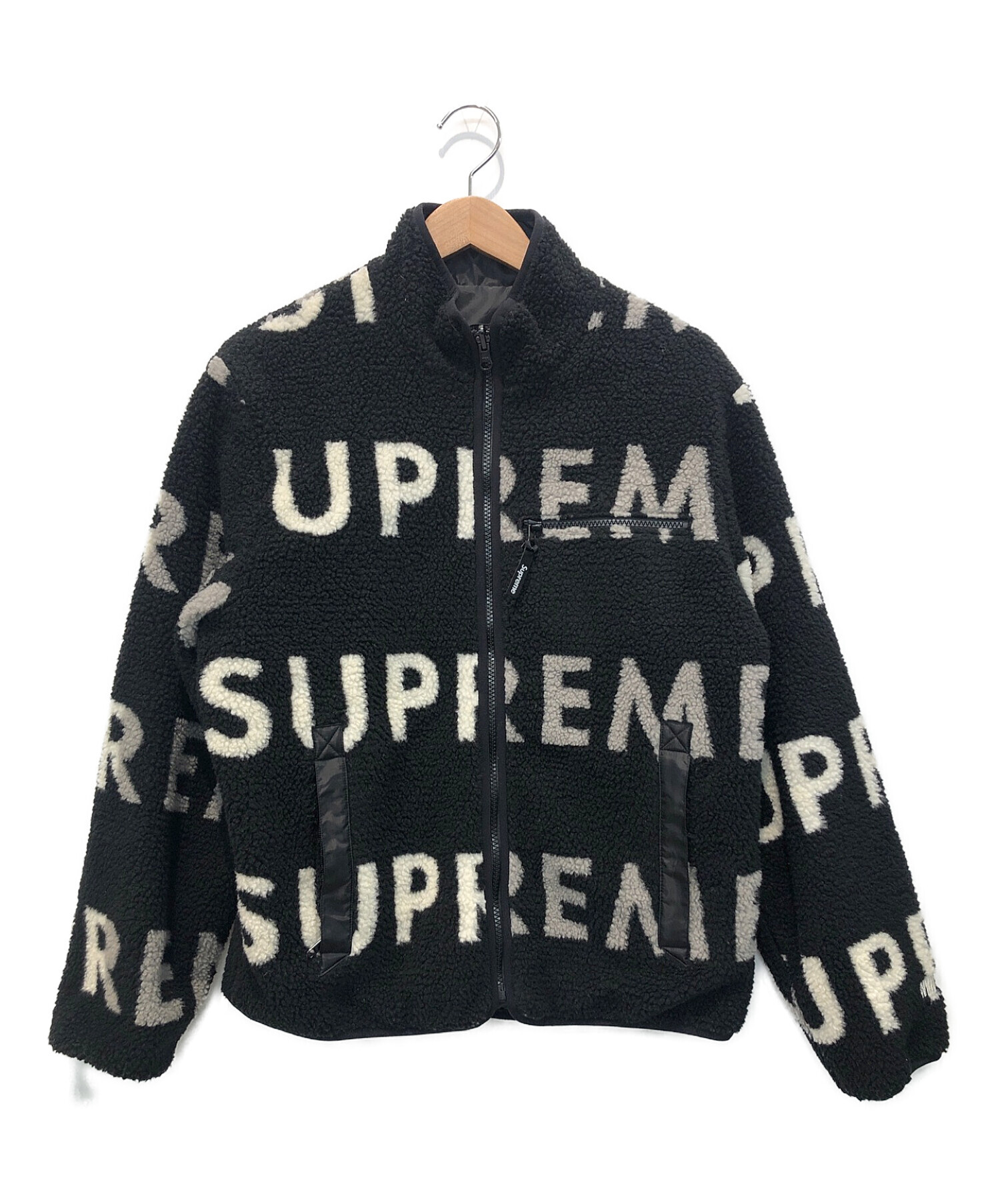 supreme reversible logo fleece jacketジャケット/アウター