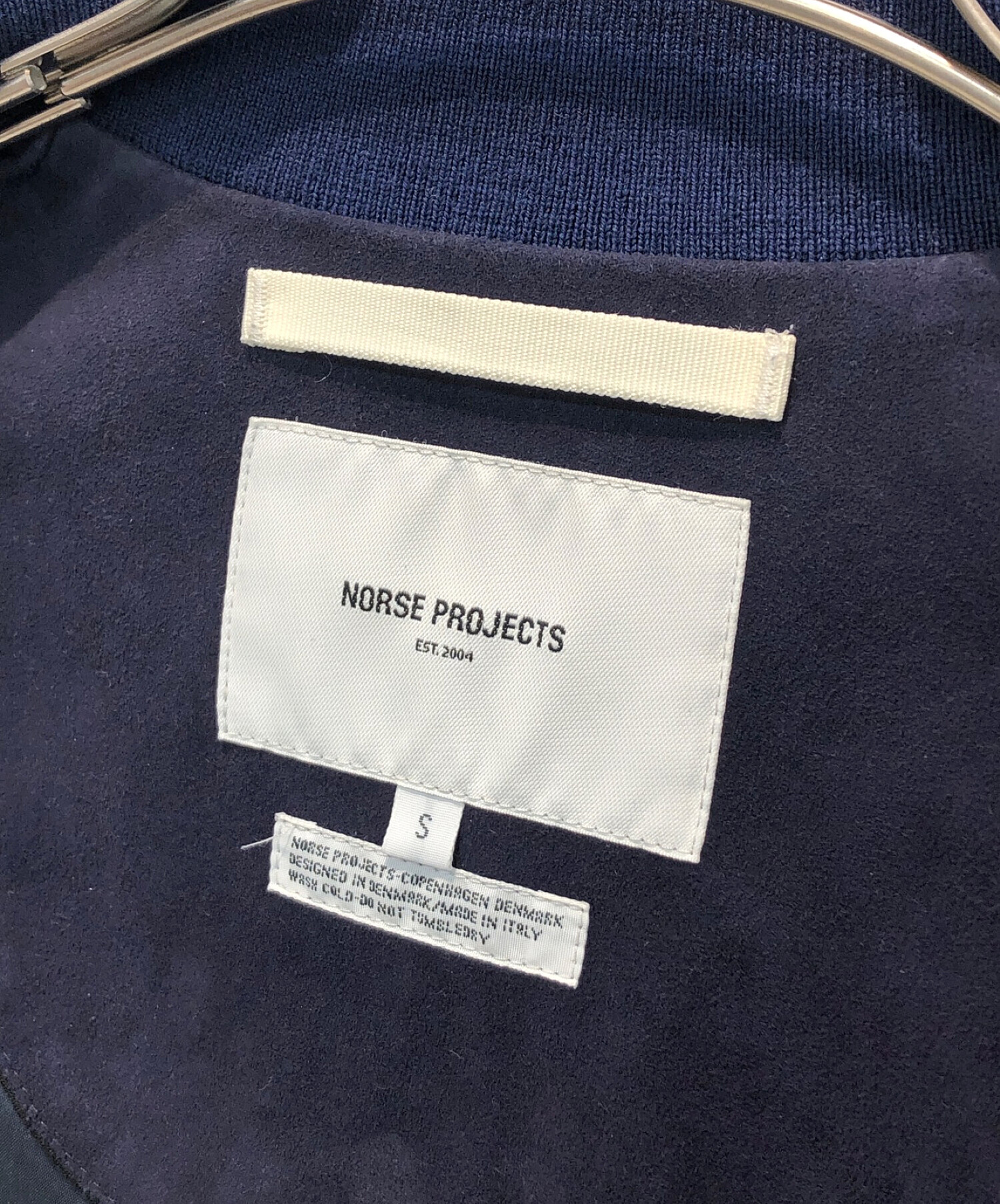 NORSE PROJECTS (ノースプロジェクツ) ボンバージャケット ネイビー サイズ:S