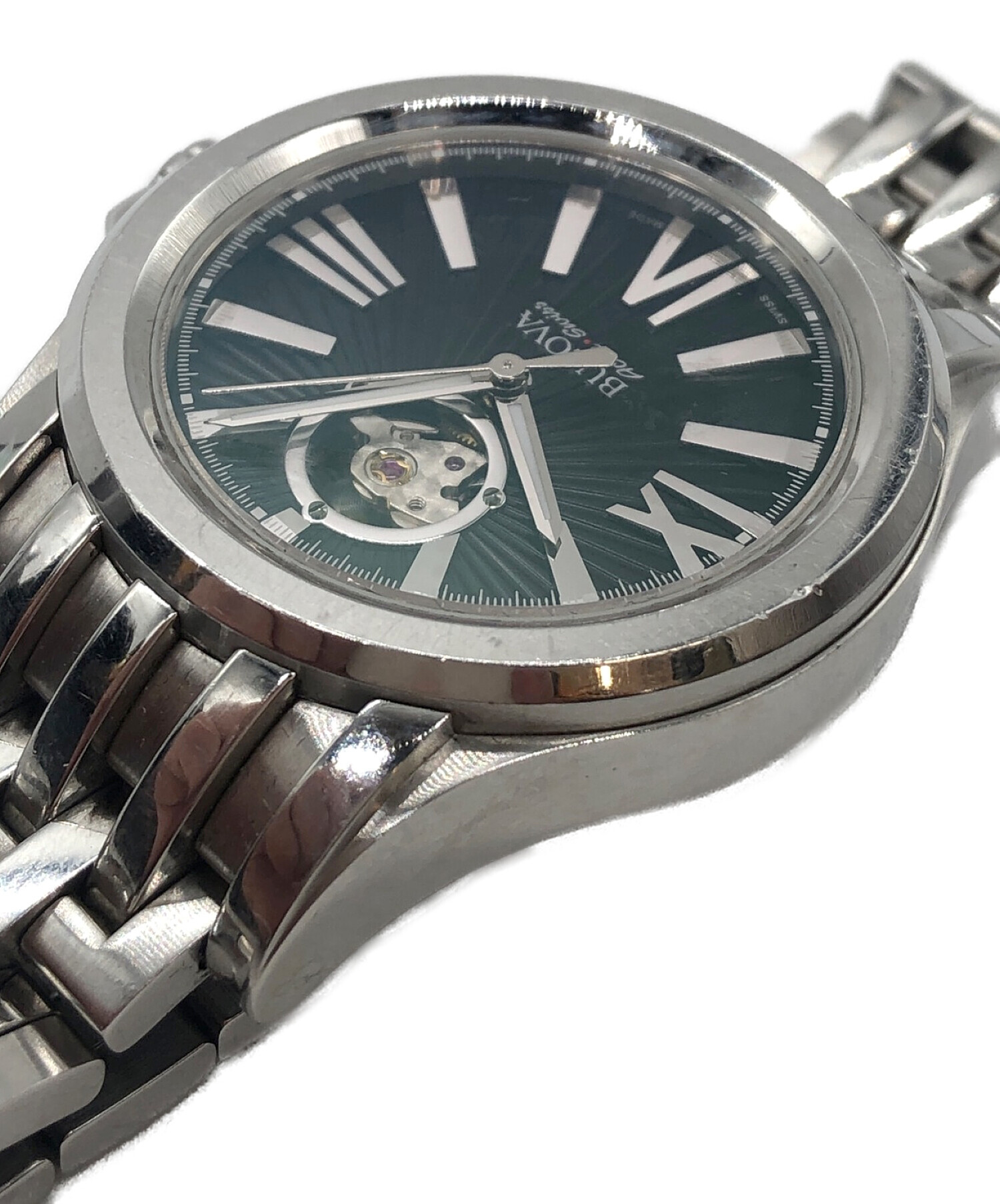 Bulova アキュスイス 人気モデル メンズ 腕時計 63B176 - アクセサリー