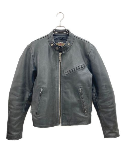 中古・古着通販】HARLEY-DAVIDSON (ハーレーダビッドソン) シングルライダースジャケット ブラック サイズ:XL｜ブランド・古着通販  トレファク公式【TREFAC FASHION】スマホサイト