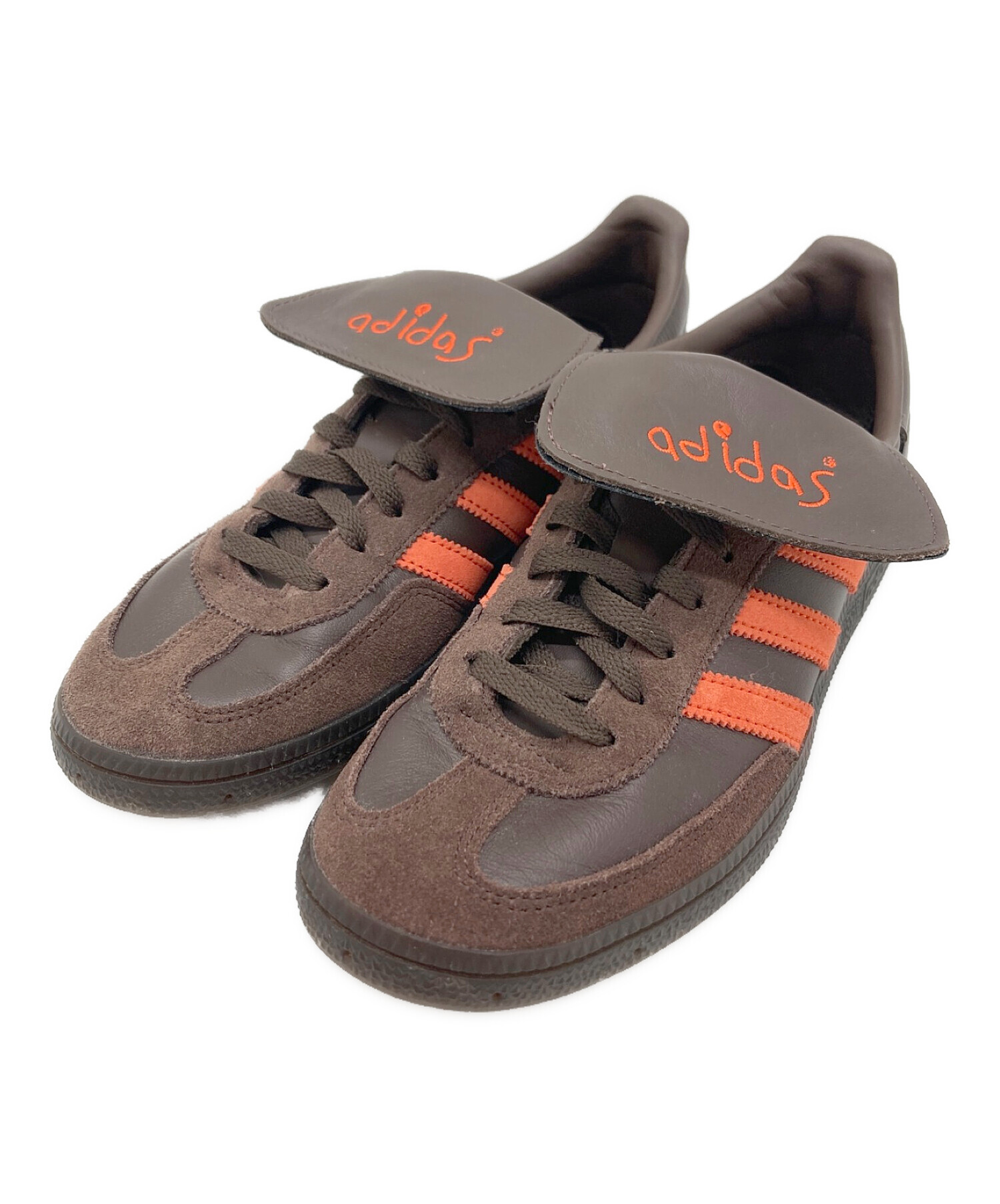 adidas (アディダス) SHUKYU (シューキュー) E-WAX (イーワックス) HANDBALL SPEZIAL ブラウン サイズ:US8  1/2