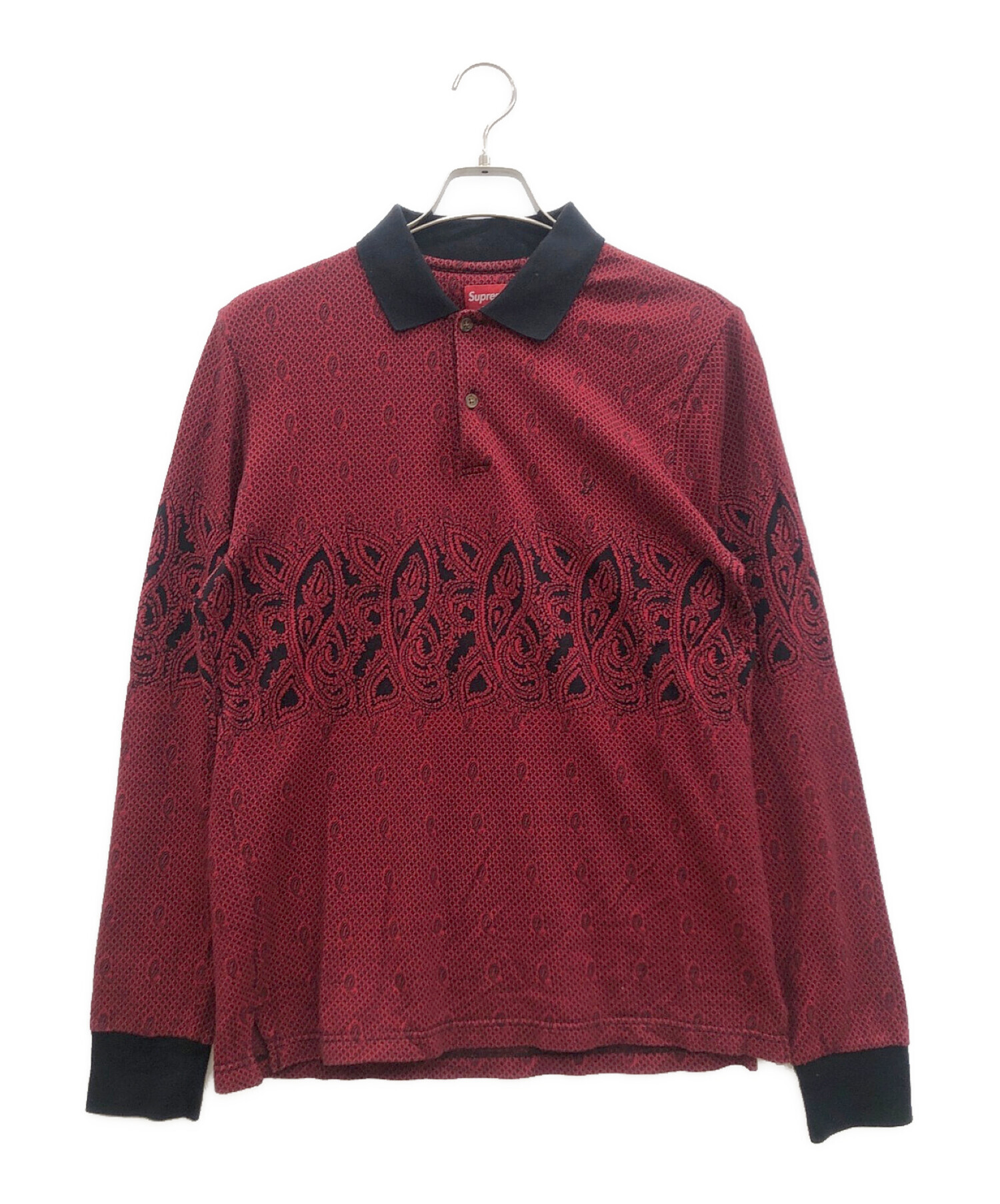 中古・古着通販】Supreme (シュプリーム) PAISLEY L/S POLO SHIRT