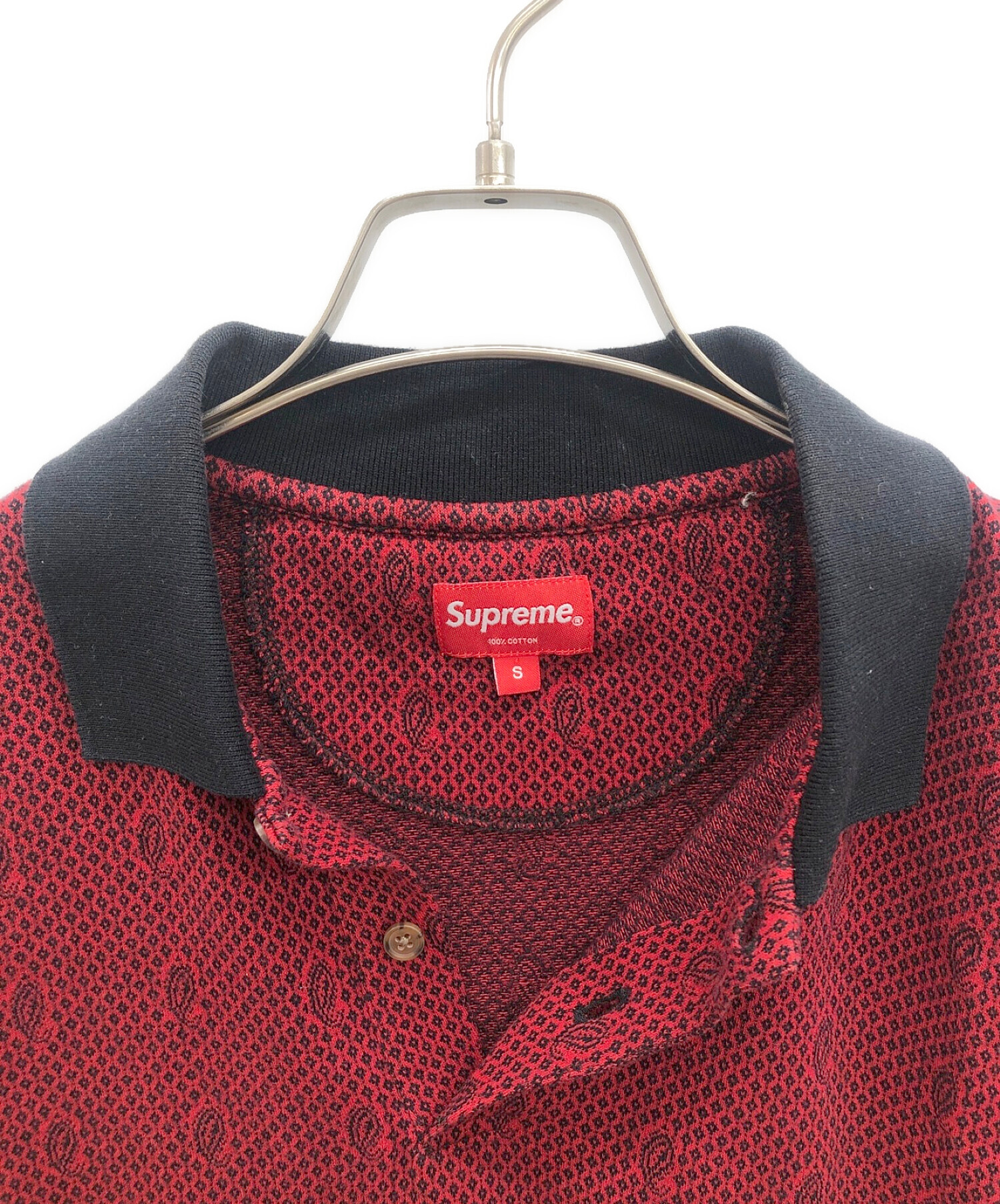 中古・古着通販】Supreme (シュプリーム) PAISLEY L/S POLO SHIRT