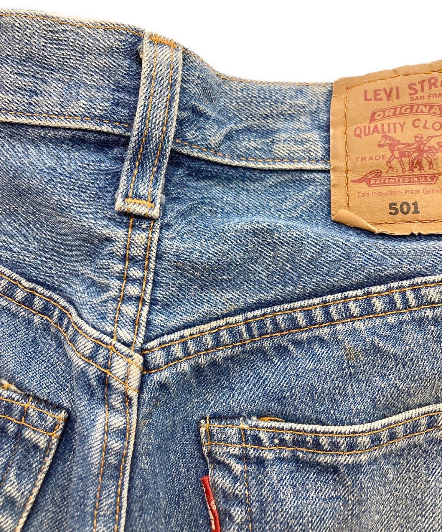 中古・古着通販】LEVI'S (リーバイス) 501デニムパンツ ブルー サイズ