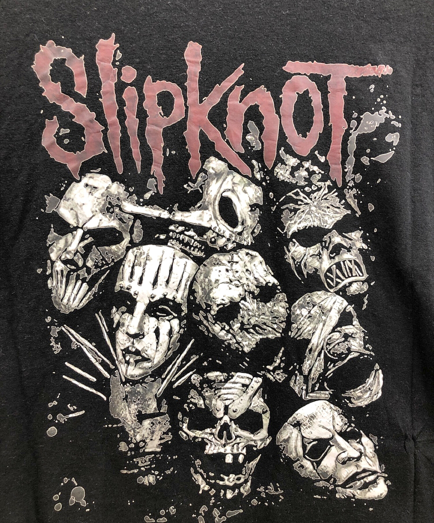 中古・古着通販】SLIPKNOT (スリップノット) バンドTシャツ ブラック 