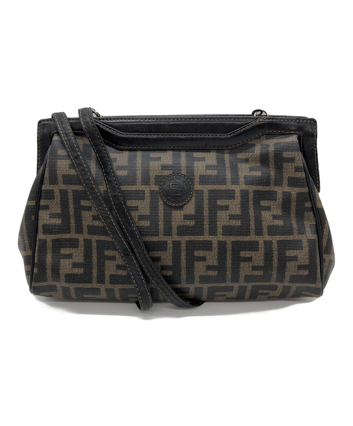 中古・古着通販】FENDI (フェンディ) ズッカ柄ショルダーバッグ