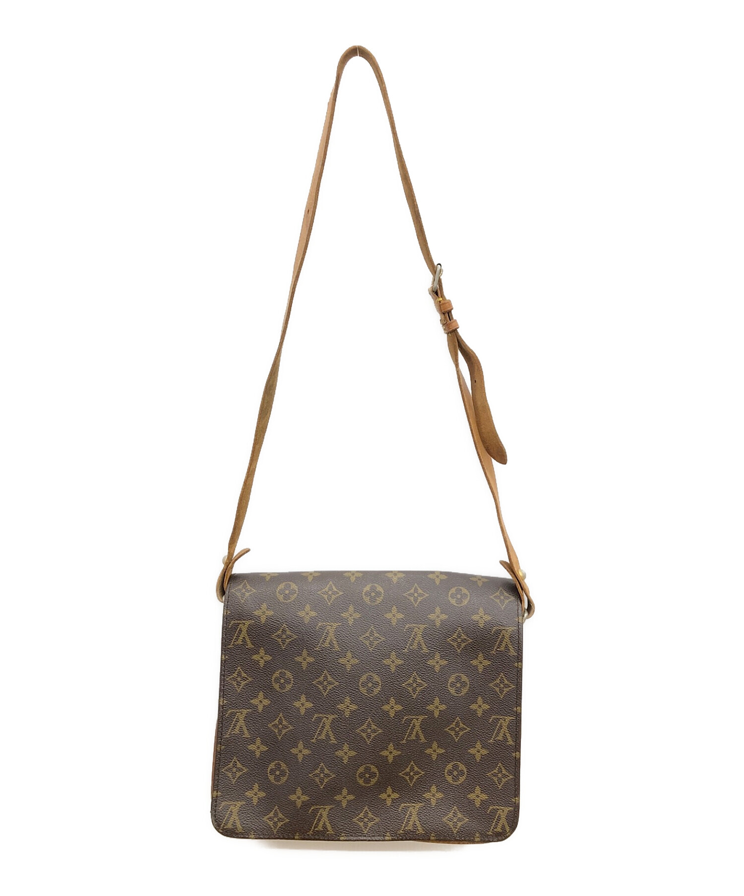 中古・古着通販】LOUIS VUITTON (ルイ ヴィトン) カルトシエールGM ブラウン｜ブランド・古着通販 トレファク公式【TREFAC  FASHION】スマホサイト