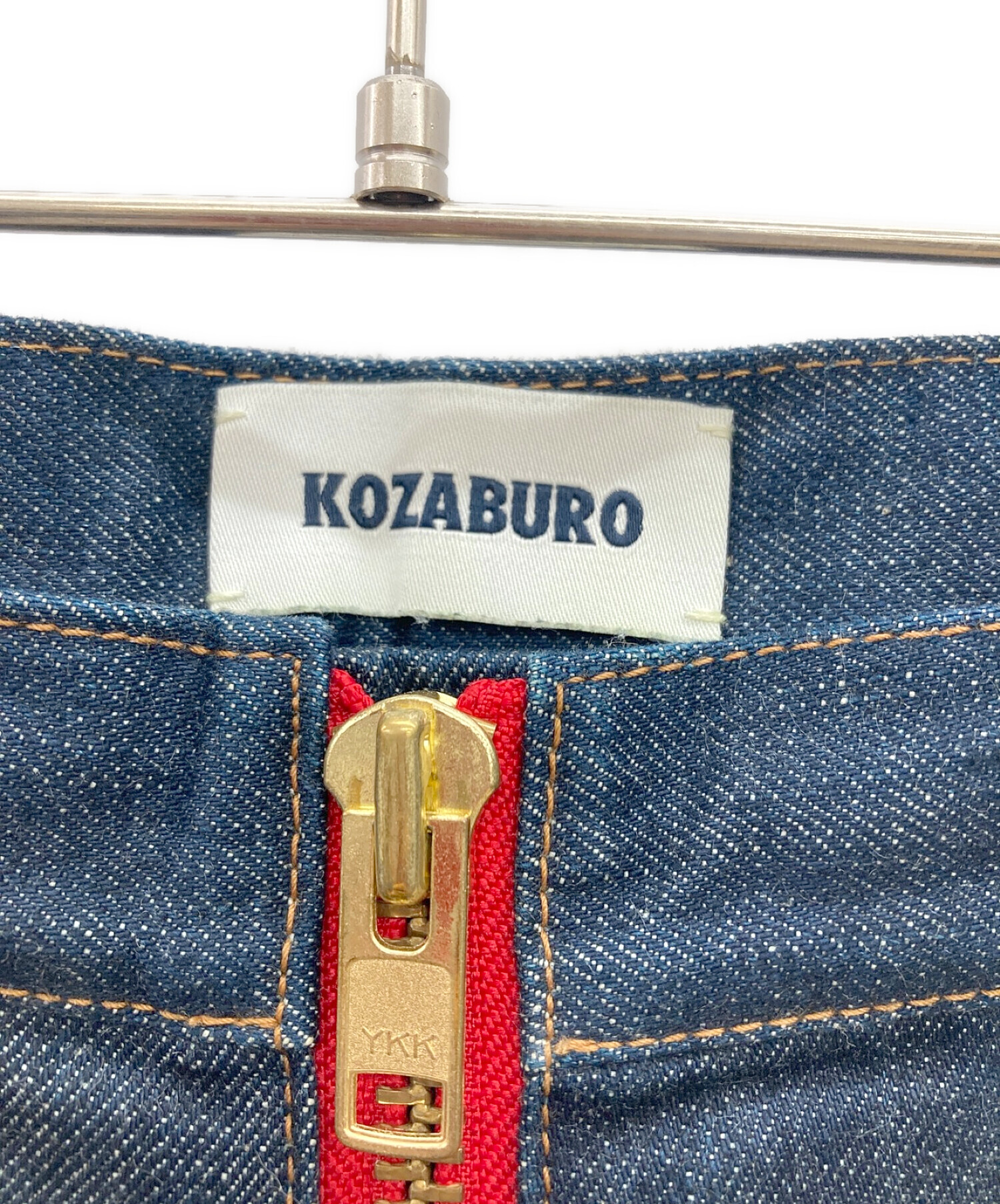 中古・古着通販】KOZABURO (コウザブロウ) ハイウエストデニムパンツ インディゴ サイズ:1｜ブランド・古着通販 トレファク公式【TREFAC  FASHION】スマホサイト