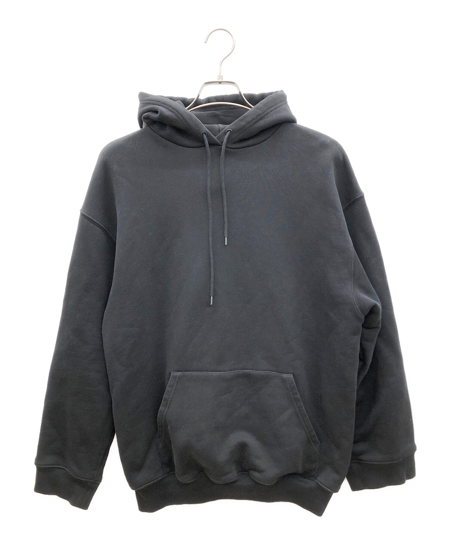 中古・古着通販】BALENCIAGA (バレンシアガ) フードロゴプリントプルオーバーパーカー ブラック サイズ:SIZE XS｜ブランド・古着通販  トレファク公式【TREFAC FASHION】スマホサイト