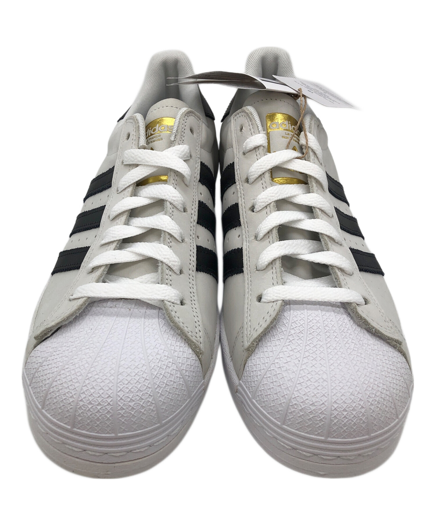 中古・古着通販】adidas (アディダス) スニーカー adidas Superstar ADV(アディダス スーパースター ADV）  ホワイト×ブラック サイズ:SIZE26.5cm 未使用品｜ブランド・古着通販 トレファク公式【TREFAC FASHION】スマホサイト