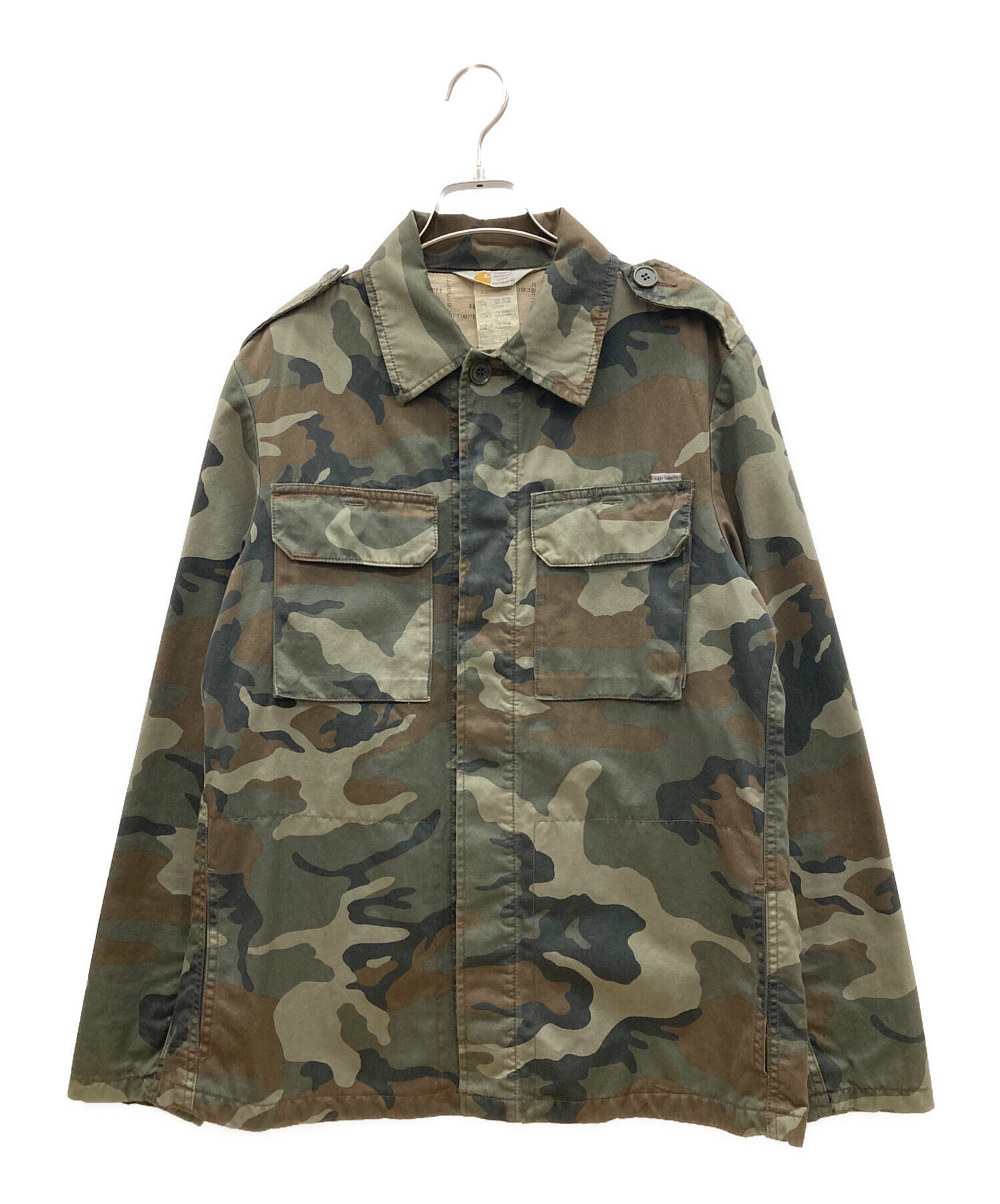 中古・古着通販】CarHartt (カーハート) ミリタリージャケット カーキ サイズ:L｜ブランド・古着通販 トレファク公式【TREFAC  FASHION】スマホサイト