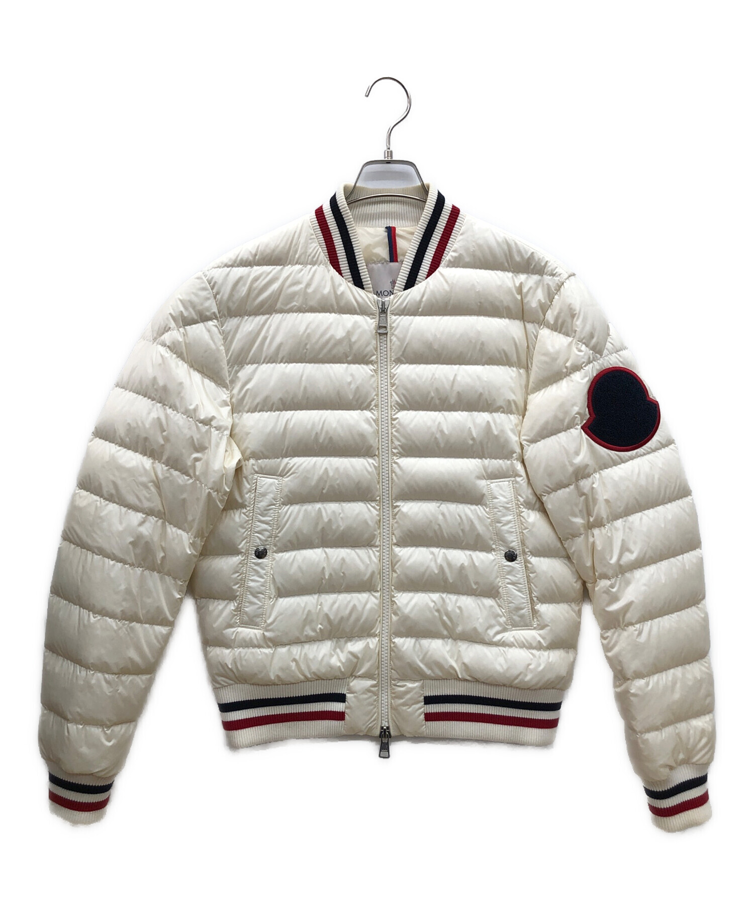 中古・古着通販】MONCLER (モンクレール) ダウンジャケット ホワイト サイズ:2｜ブランド・古着通販 トレファク公式【TREFAC  FASHION】スマホサイト