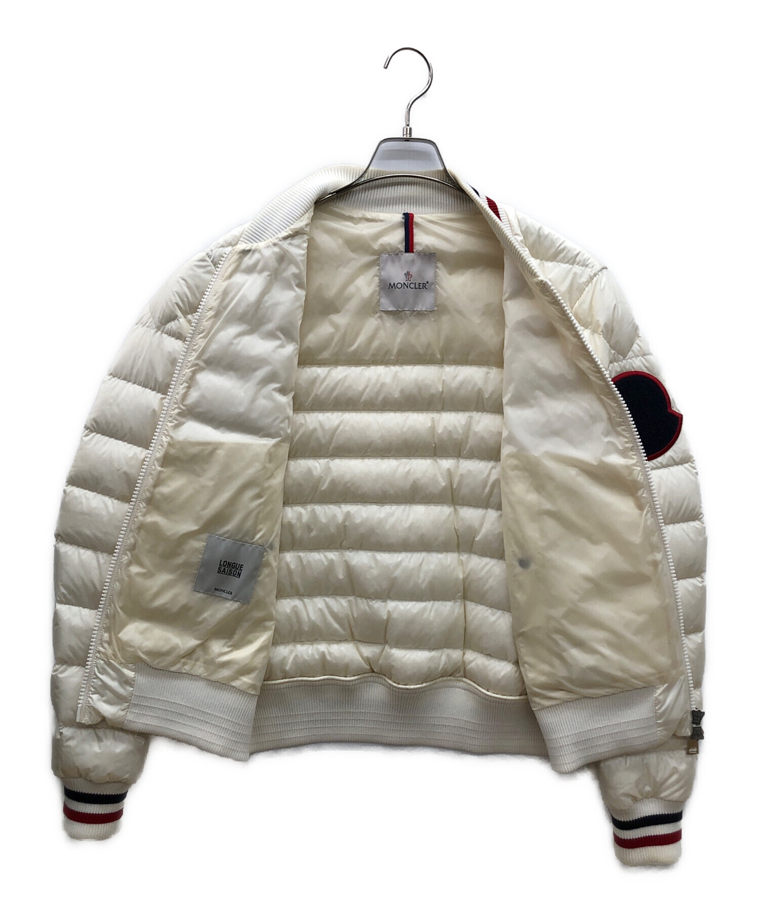 中古・古着通販】MONCLER (モンクレール) ダウンジャケット ホワイト サイズ:2｜ブランド・古着通販 トレファク公式【TREFAC  FASHION】スマホサイト