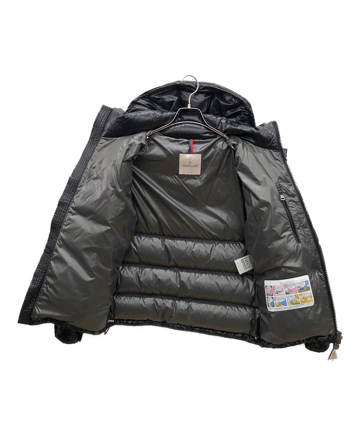 MONCLER (モンクレール) ダウンジャケット ブラック サイズ:1 未使用品