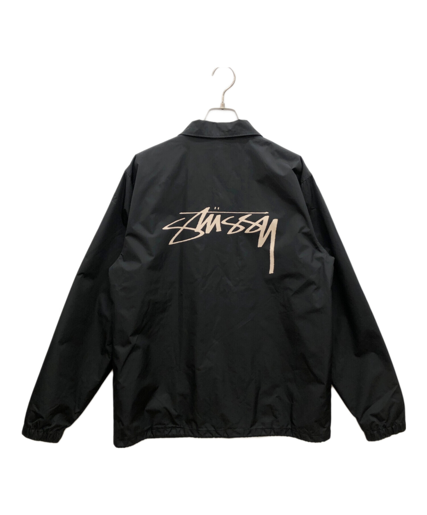 stussy (ステューシー) stussy コーチジャケット ブラック サイズ:M