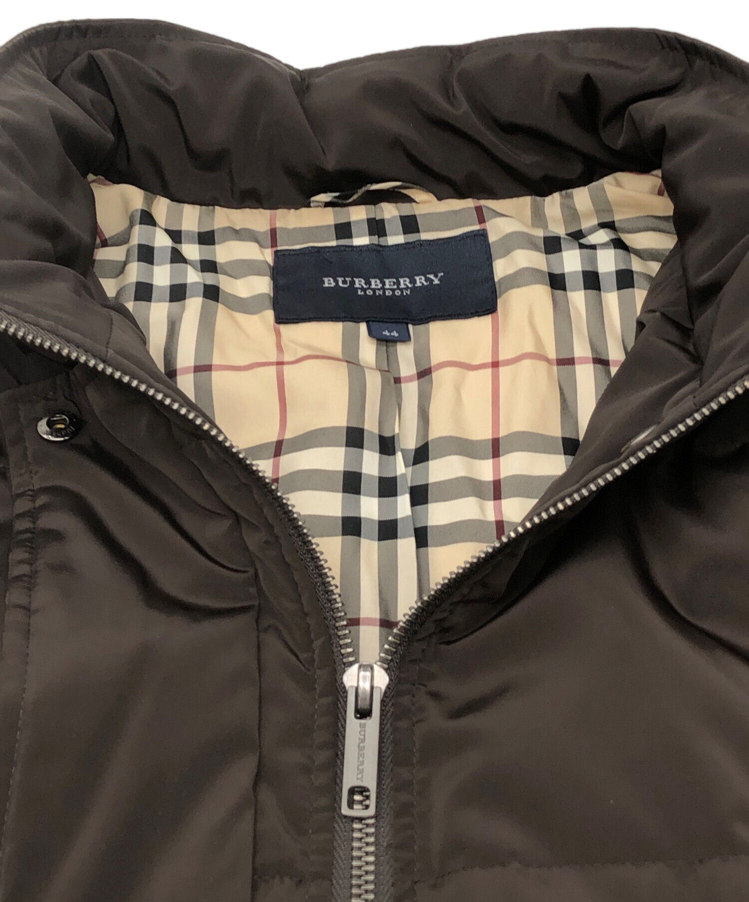 中古・古着通販】BURBERRY LONDON (バーバリーロンドン) ダウンジャケット ダークブラウン サイズ:44｜ブランド・古着通販  トレファク公式【TREFAC FASHION】スマホサイト