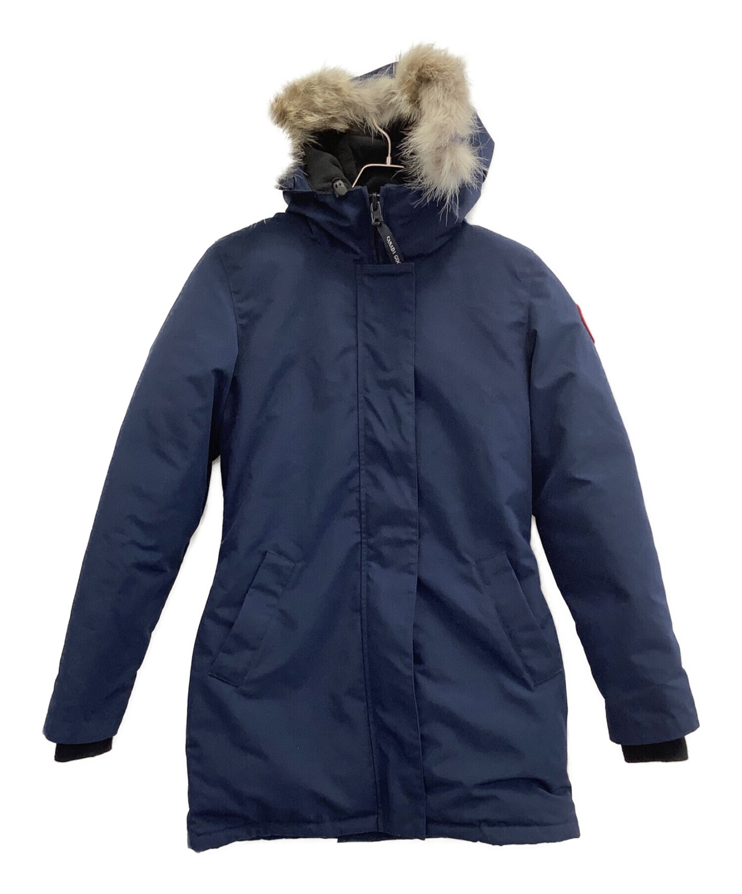 CANADA GOOSE (カナダグース) ダウンコート ネイビー サイズ:Ｓ