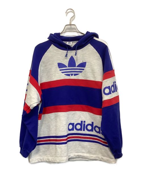 【中古・古着通販】adidas (アディダス) パーカー トリコロール