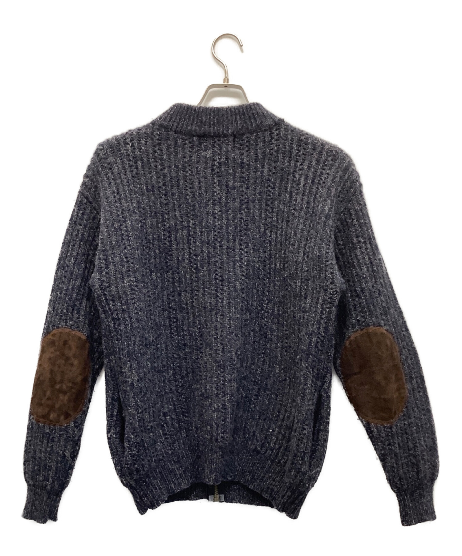 中古・古着通販】WOOLRICH (ウールリッチ) ニットジャケット ネイビー ...