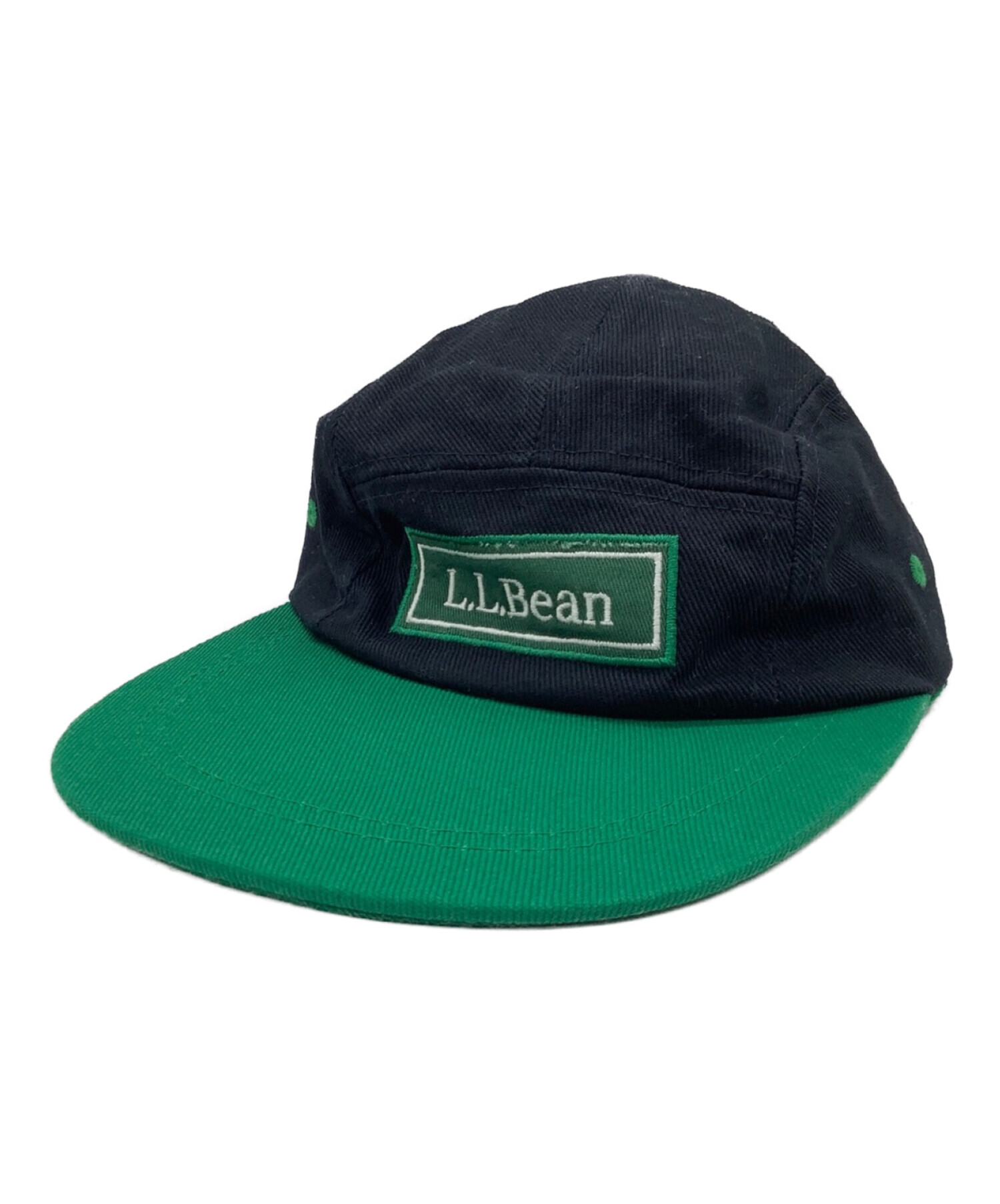 L.L.Bean (エルエルビーン) キャップ ブラック×グリーン