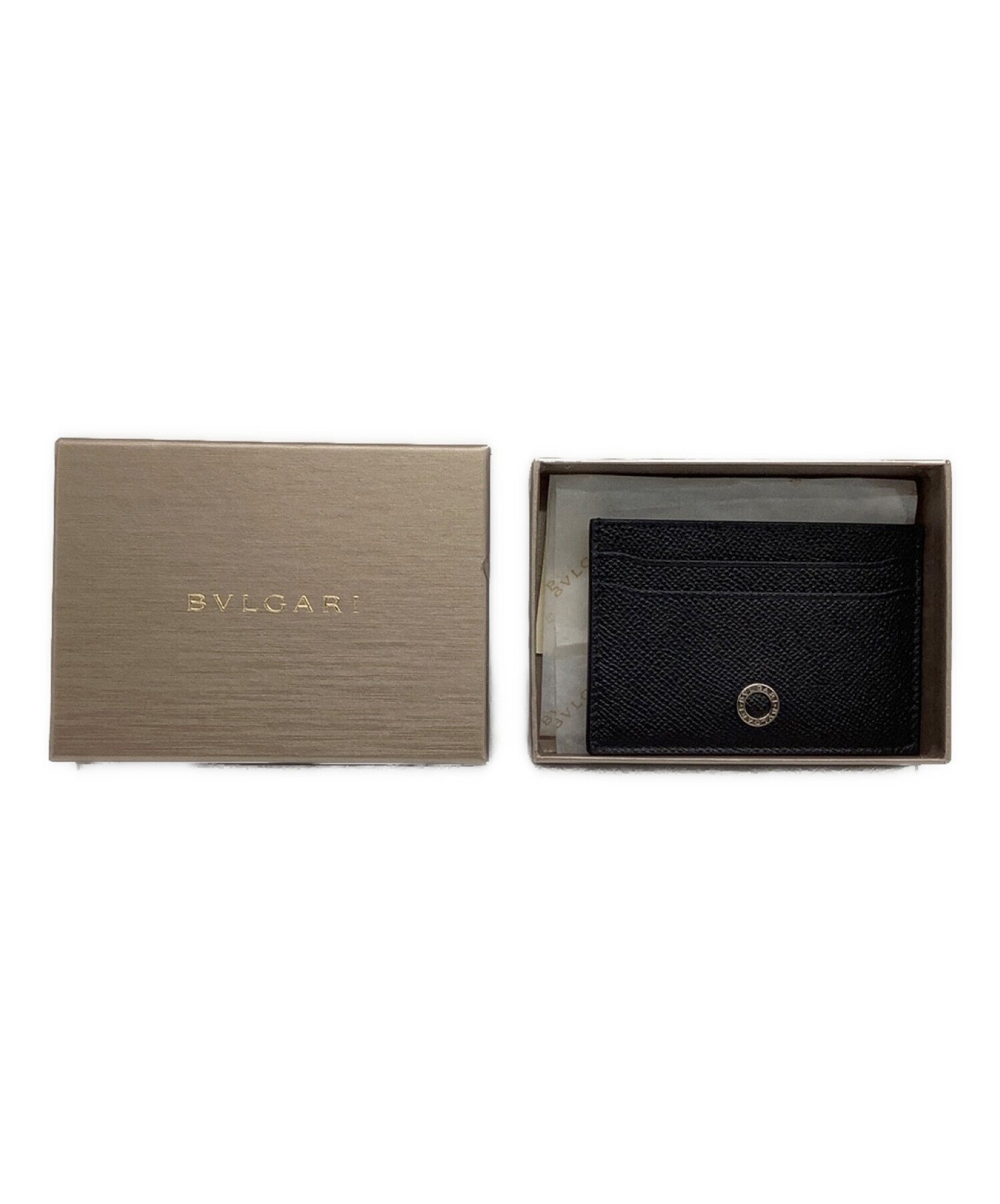 中古・古着通販】BVLGARI (ブルガリ) カードケース ブラック｜ブランド