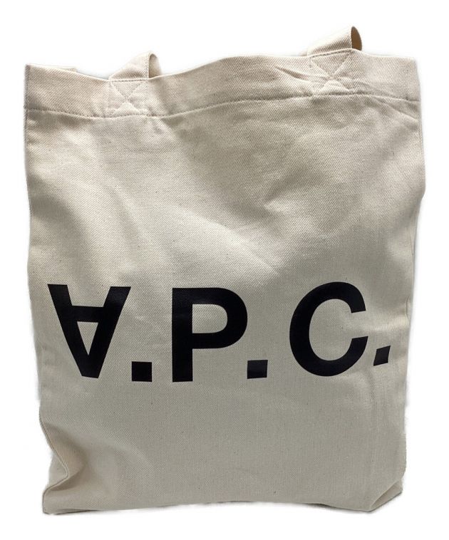 中古・古着通販】A.P.C. (アー・ペー・セー) トートバッグ アイボリー 未使用品｜ブランド・古着通販 トレファク公式【TREFAC  FASHION】スマホサイト