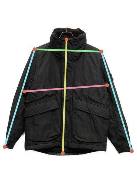 中古・古着通販】STONE ISLAND (ストーンアイランド) マイクロレップスプリマロフトフーデッドブルゾン ブラック  サイズ:S｜ブランド・古着通販 トレファク公式【TREFAC FASHION】スマホサイト