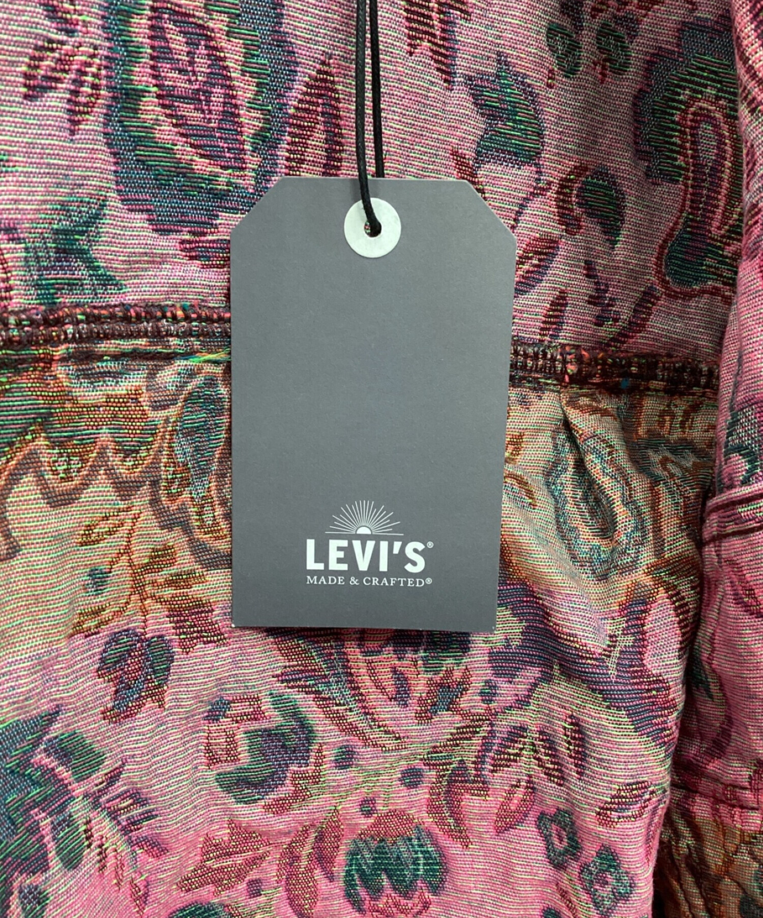 LEVI'S (リーバイス) トラッカージャケット ピンク サイズ:S 未使用品
